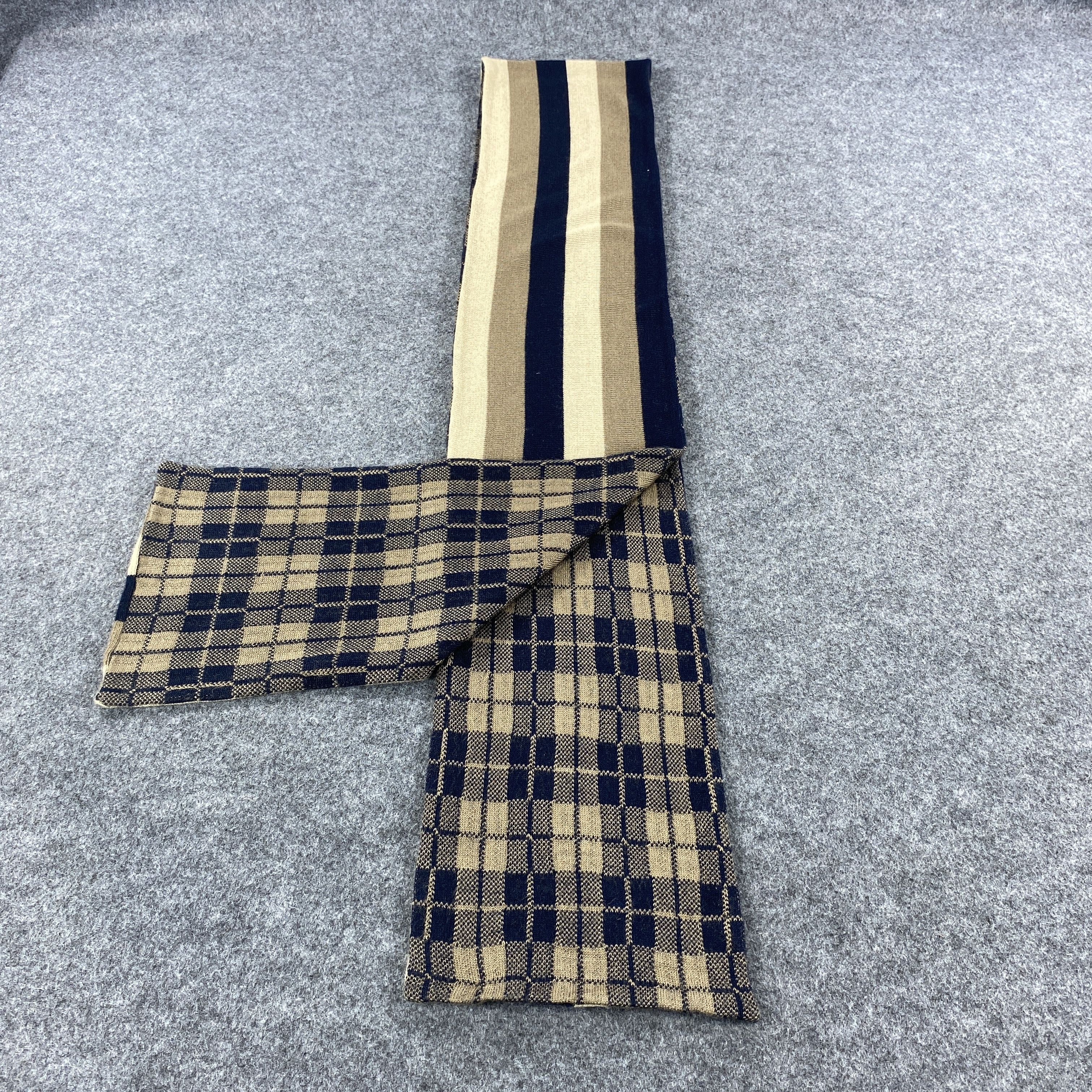 Takeo Kikuchi × Vintage GF10563 Takeo Kikuchi Scarf Neck Wear Muffler Size ONE SIZE - 5 Thumbnail