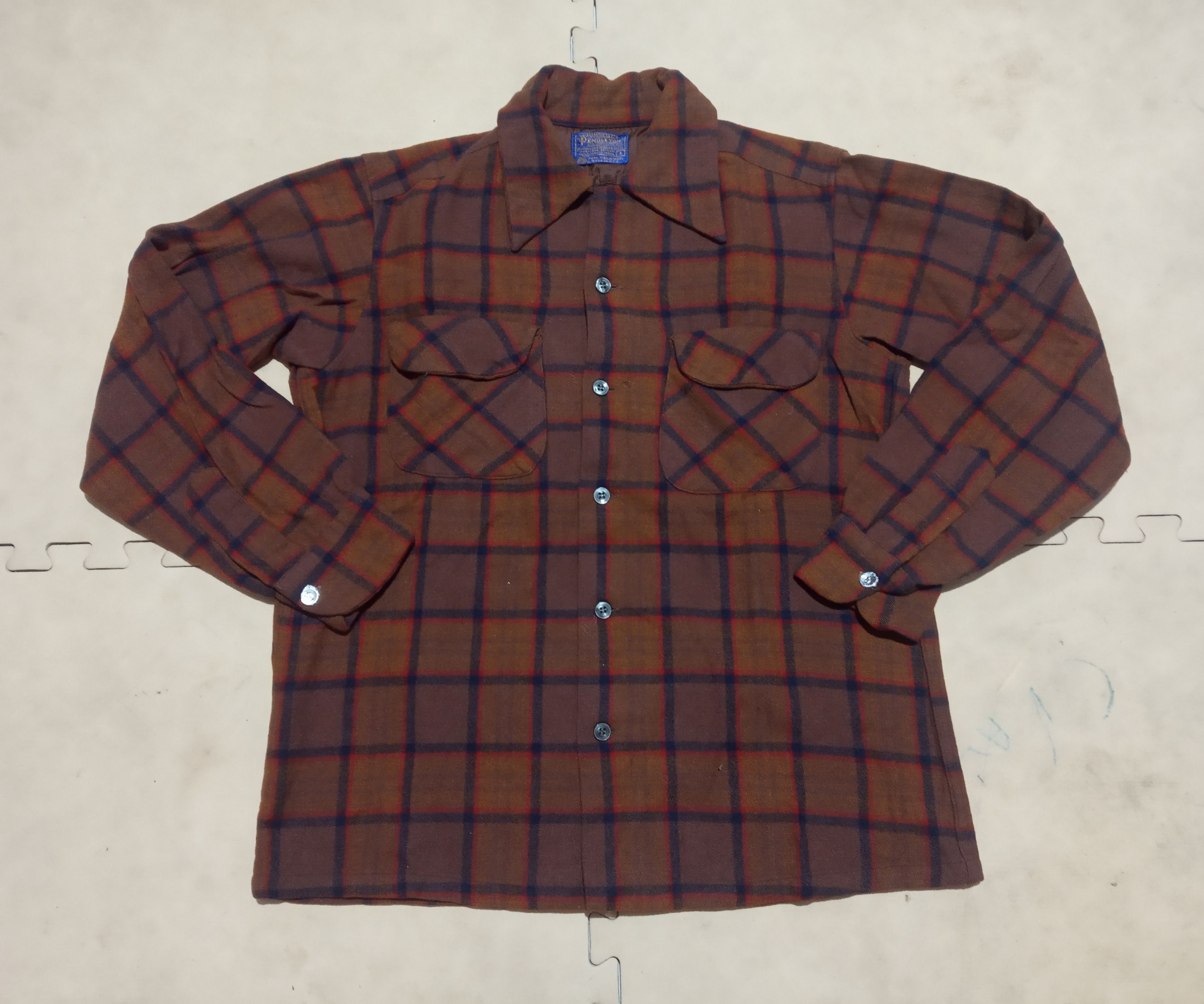 Pendleton Vintage Pendleton Board Shirt Size US S / EU 44-46 / 1 - 1 Thumbnail