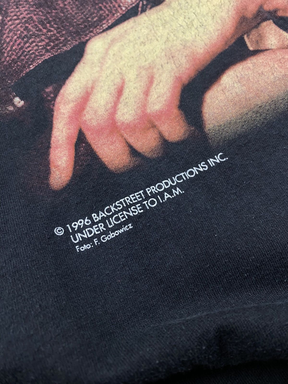 Band Tees × Vintage Vintage Back Street Boys “Nick Carter” 1996 rare Size US S / EU 44-46 / 1 - 6 Thumbnail