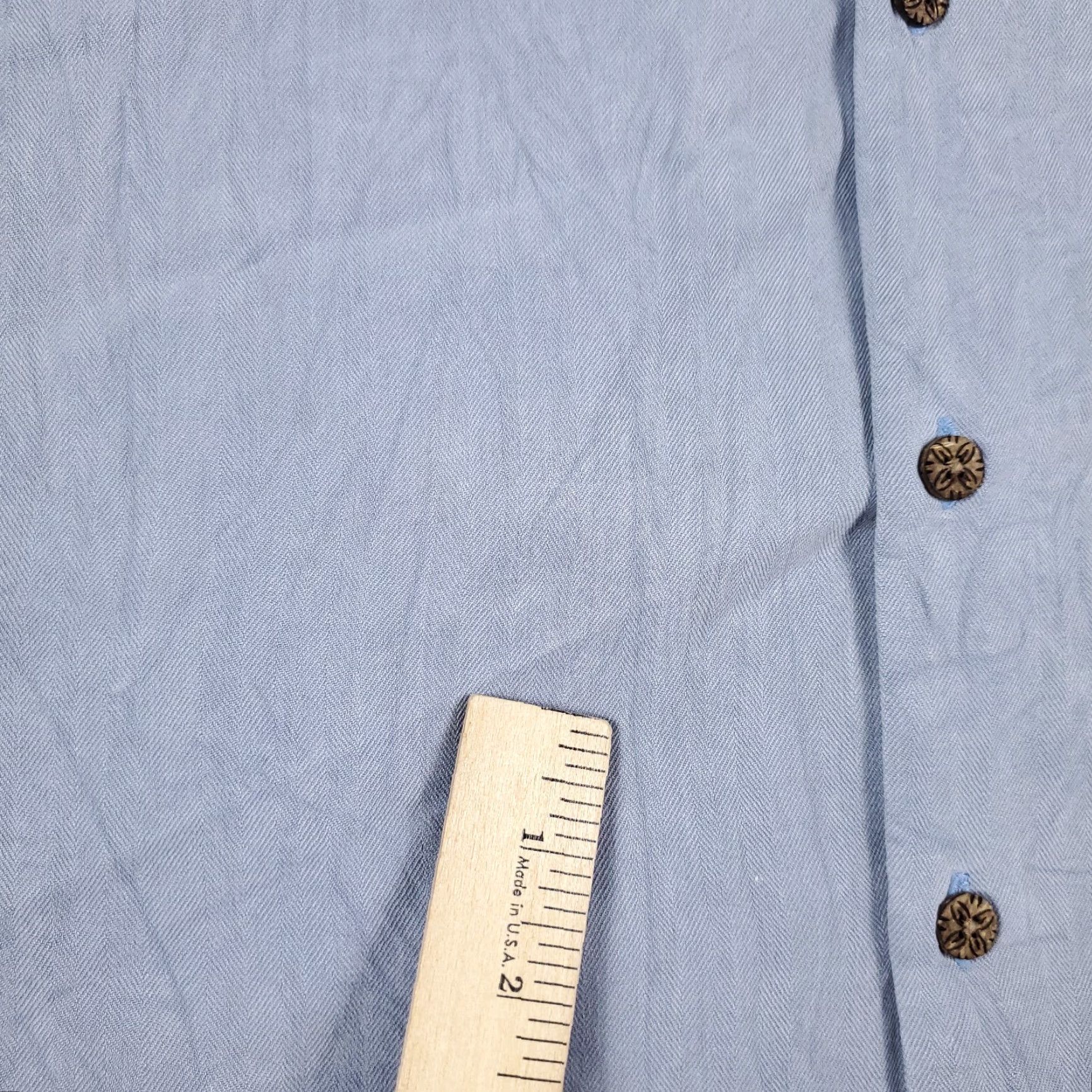 Tommy Bahama VINTAGE Tommy Bahama Shirt Mens XL Blue Aloha Hawaiian Button-Up Short Sleeve Shirt - Silk, Casual Beachwear, 90s Style, Men's XL Blue Size US XL / EU 56 / 4 - 5 Thumbnail