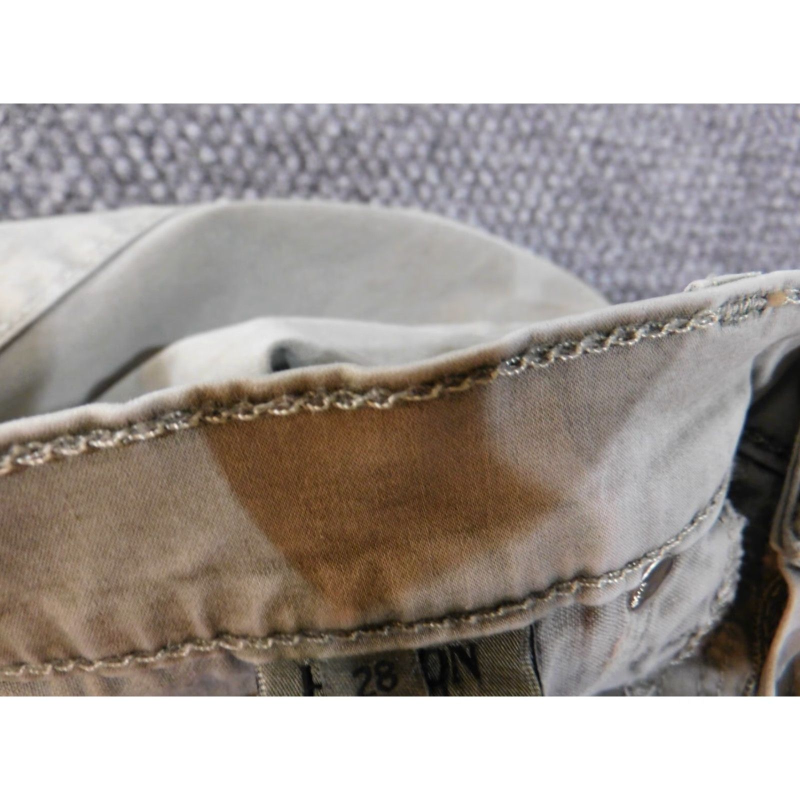 Hudson Hudson Jeans Womens 28 Green Straight Denim Dark Wash Stretch Size 28" / US 6 / IT 42 - 6 Thumbnail