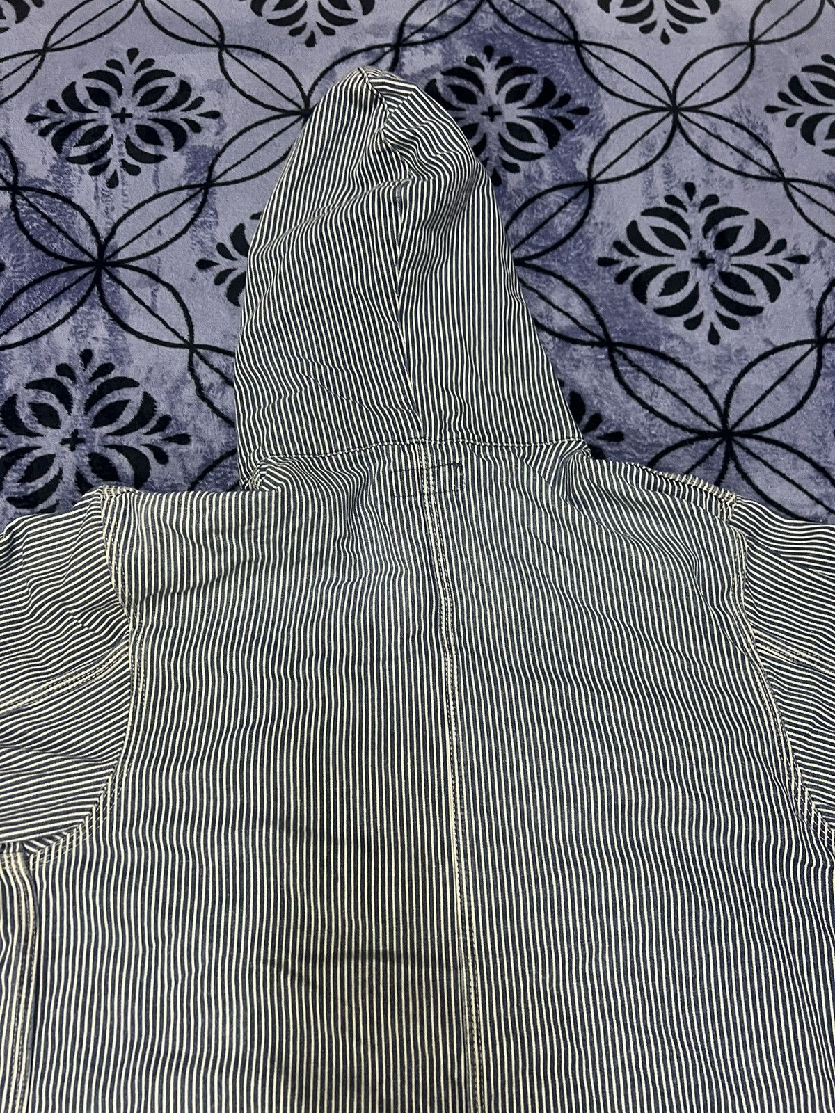 Carhartt Wip Carhartt WIP - Denim Jacket (hickory stripe) Size US XL / EU 56 / 4 - 8 Thumbnail