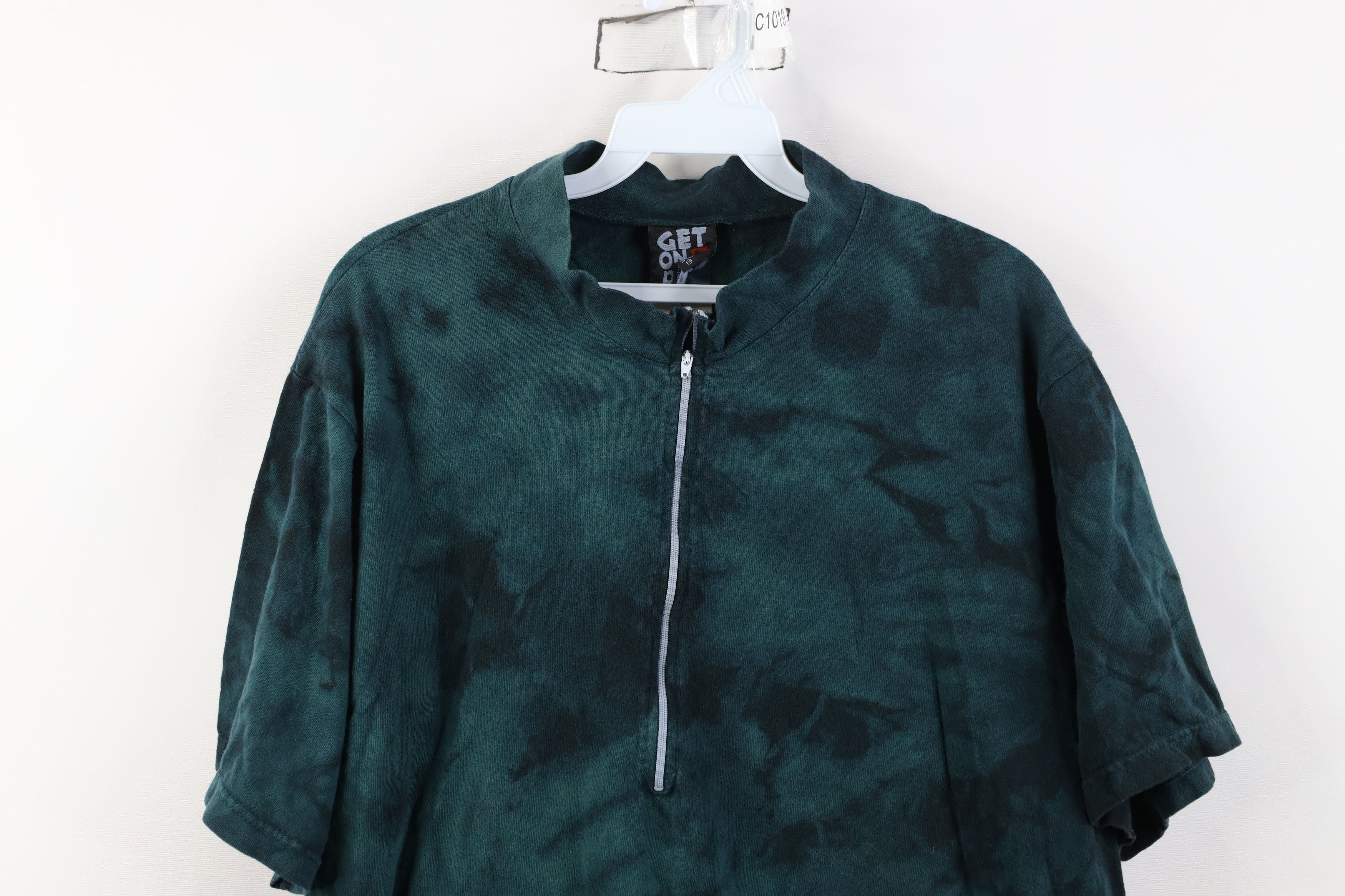 Vintage Vintage 90s Streetwear Cycling Jersey Shirt Green USA Size US XL / EU 56 / 4 - 2 Thumbnail