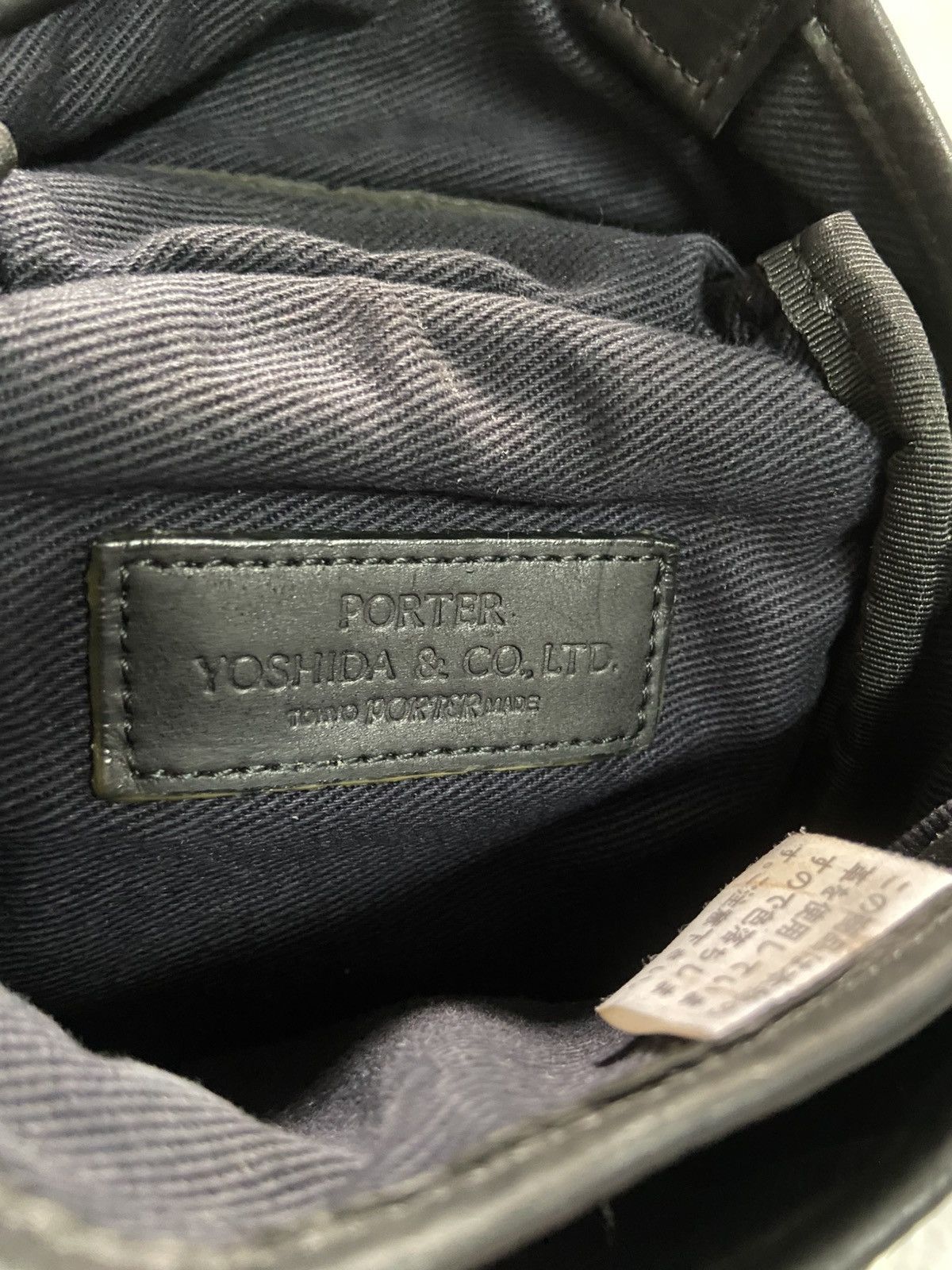 Porter Porter Yoshida Leather pouch Or Belt Shoulder Bag Black Size ONE SIZE - 4 Thumbnail