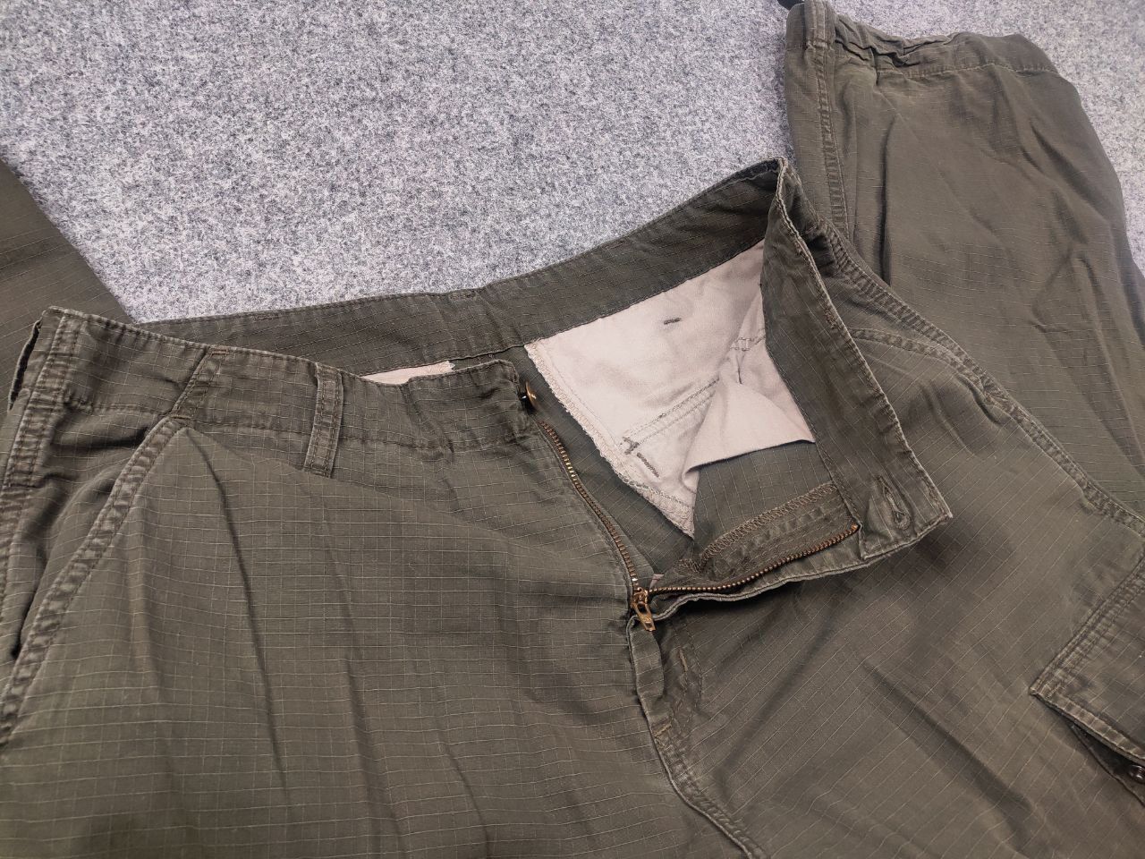 Carhartt Vintage 90's Carhartt Ripstop Cargo Baggy pants USA Style Size US 34 / EU 50 - 15 Thumbnail