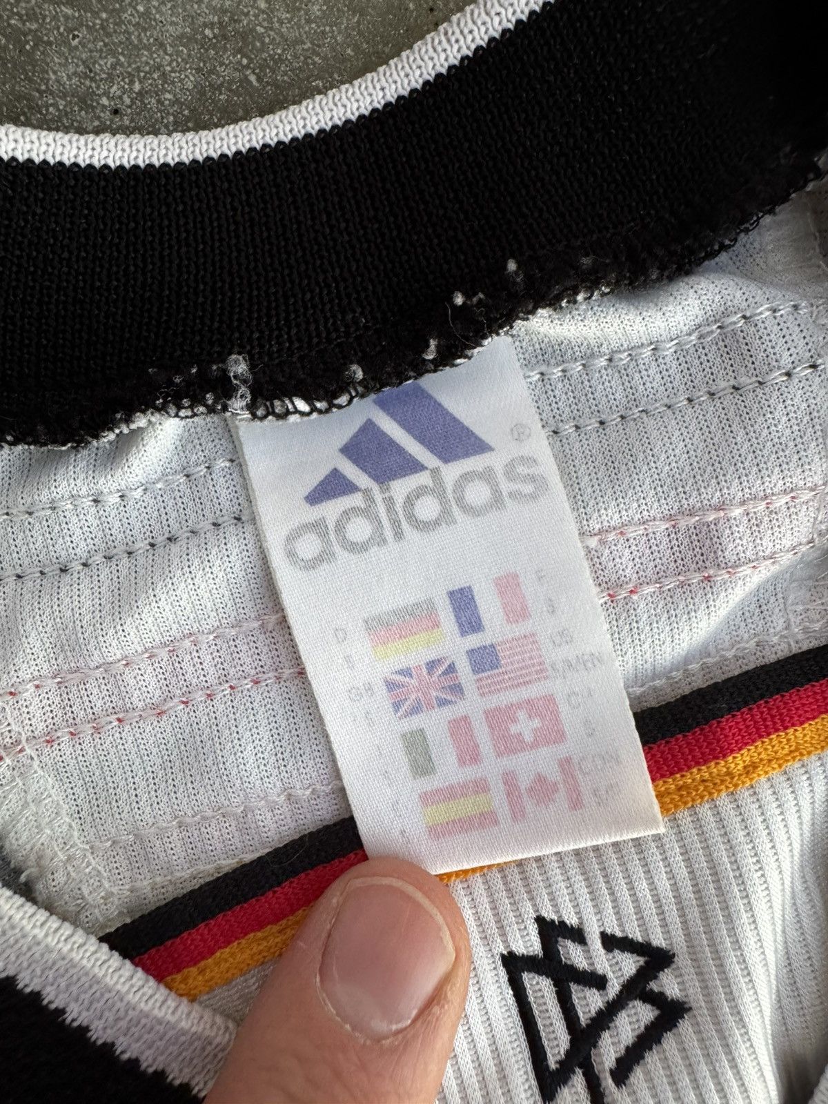 Adidas Vintage Germany Deutschland Football Jersey 98-99 Adidas Size US M / EU 48-50 / 2 - 5 Thumbnail