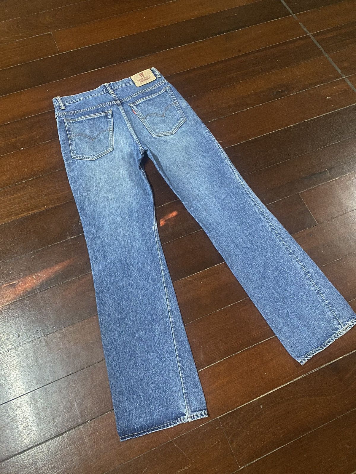 Warehouse Fire 🔥 vintage inspired 50s WAREHOUSE gripper zipper denim Size US 31 - 11 Thumbnail
