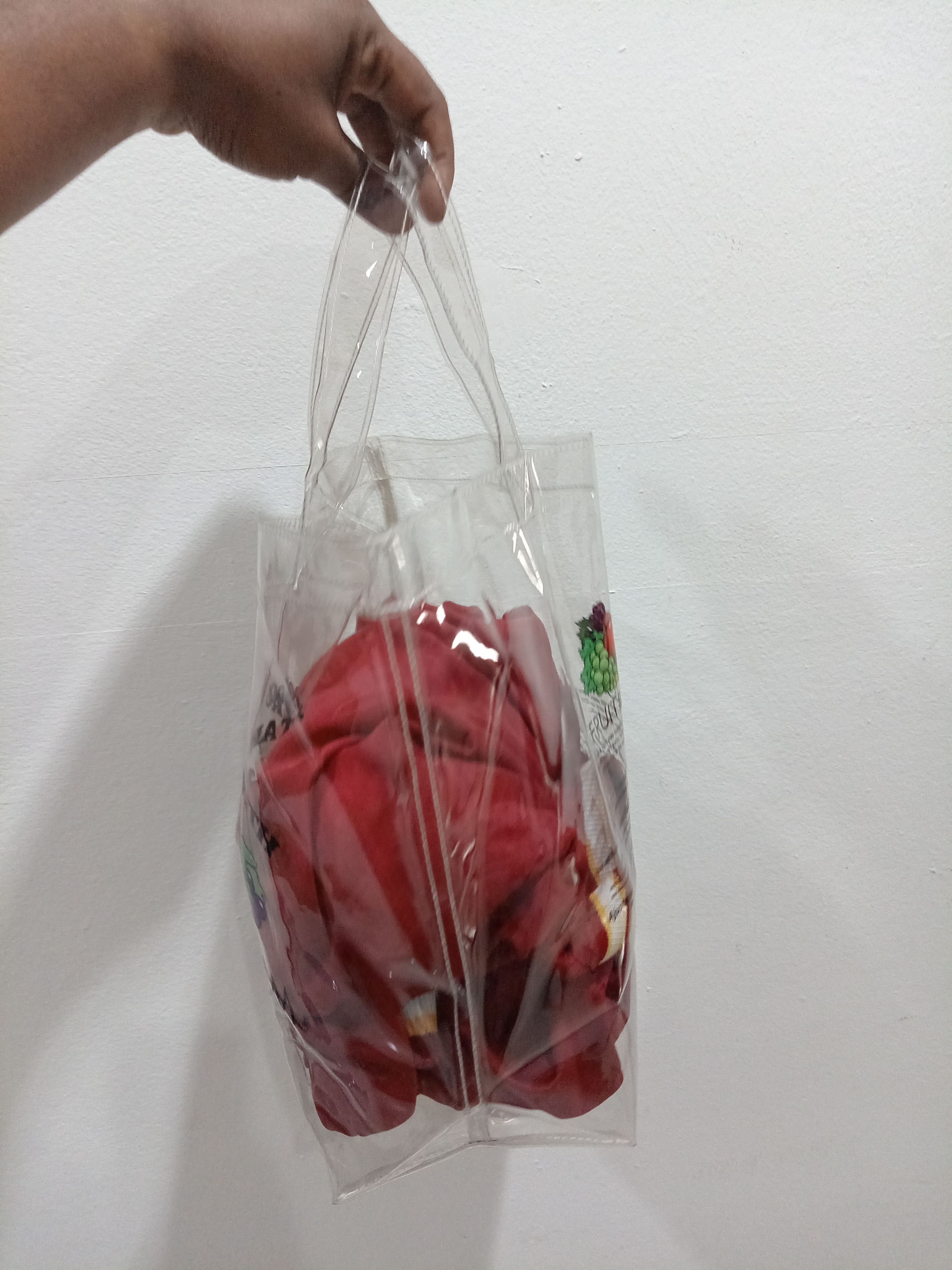 Fruit Of The Loom × Japanese Brand Fruits of the loom transparent tote bag Size ONE SIZE - 7 Thumbnail