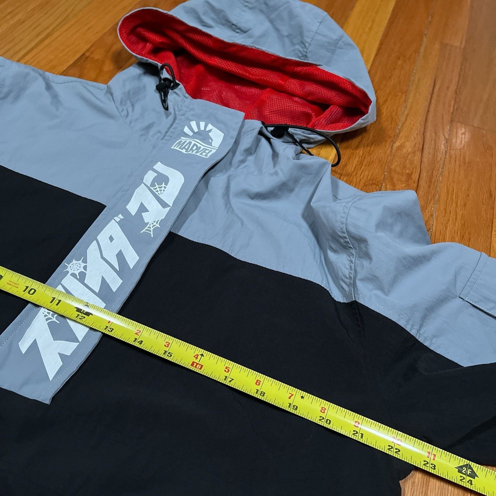 Marvel Comics Marvel Team Liquid Windbreaker Jacket Spider-Man Japan Kanji Size US M / EU 48-50 / 2 - 4 Thumbnail