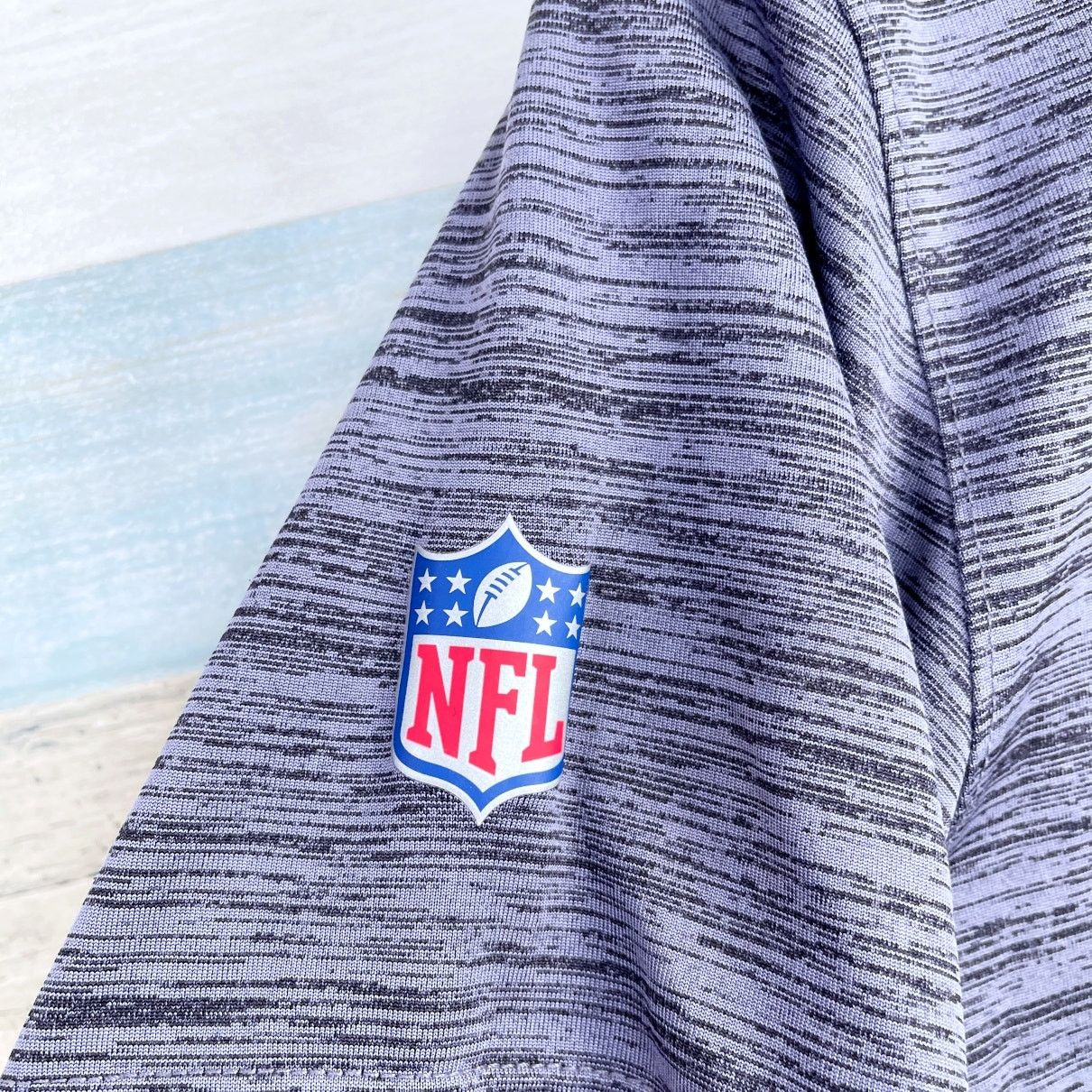 Nike Carolina Panthers Nike Tee Gray NFL Dri Fit Mens S Size US S / EU 44-46 / 1 - 3 Thumbnail