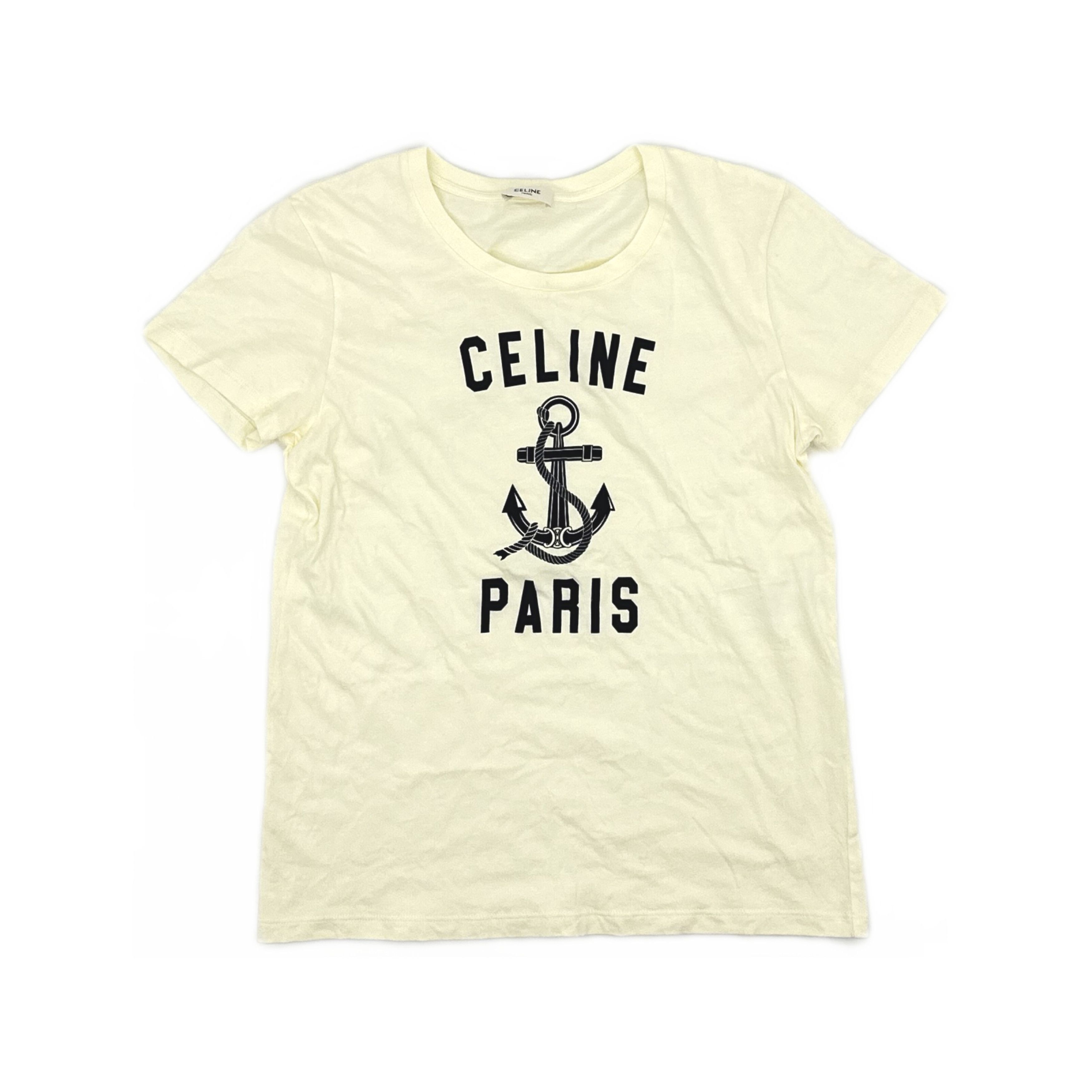 Celine Celine Anchor Logo T-Shirt Size S Size S / US 4 / IT 40 - 1 Thumbnail