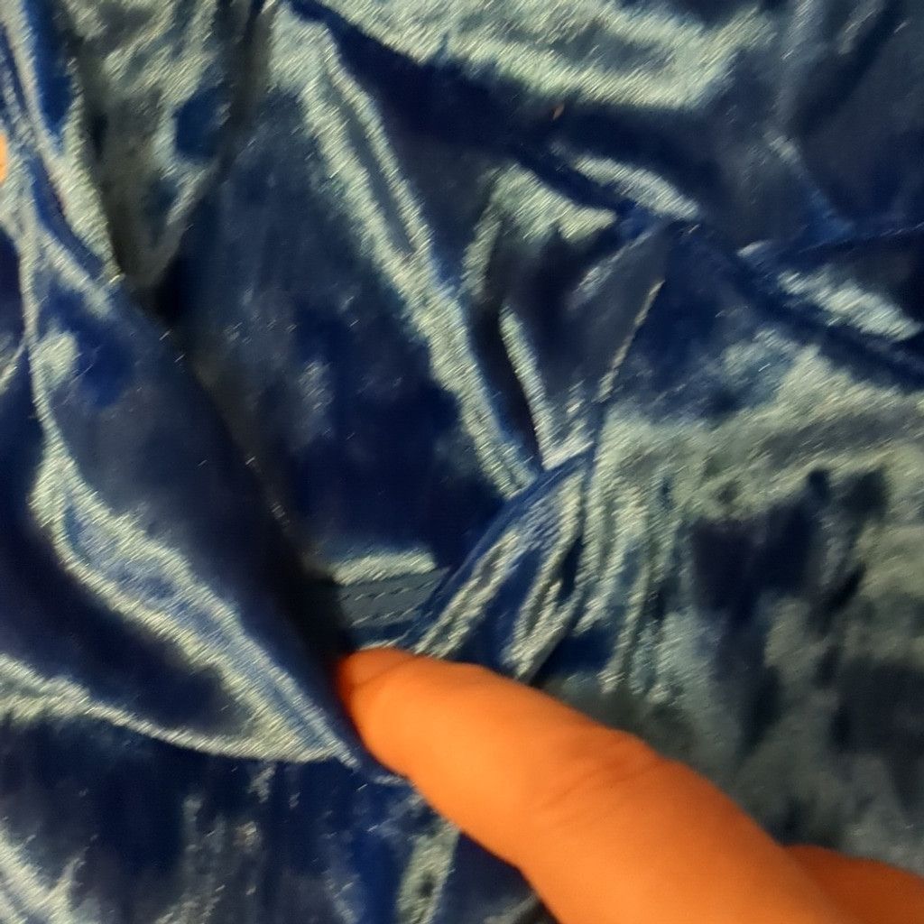Fabletics Fabletics blue crushed velour crossover leggings size 3x Size 35" - 3 Thumbnail
