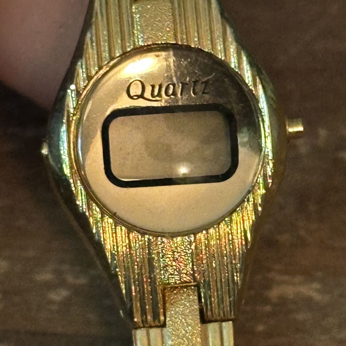 Vintage Vintage Quartz gold tone digital watch Size ONE SIZE - 5 Thumbnail