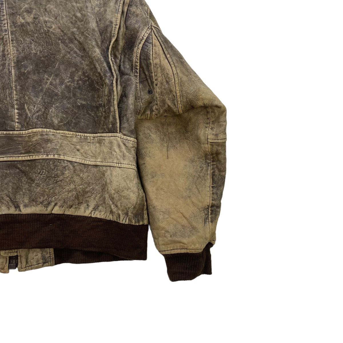 Vintage Vintage Maps Leather Jacket Size US M / EU 48-50 / 2 - 8 Thumbnail