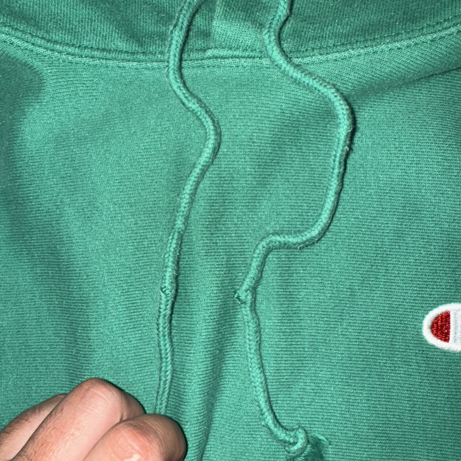 Champion × Vintage Champion Reverse Weave Hoodie Kelly Green Small Size US S / EU 44-46 / 1 - 5 Thumbnail