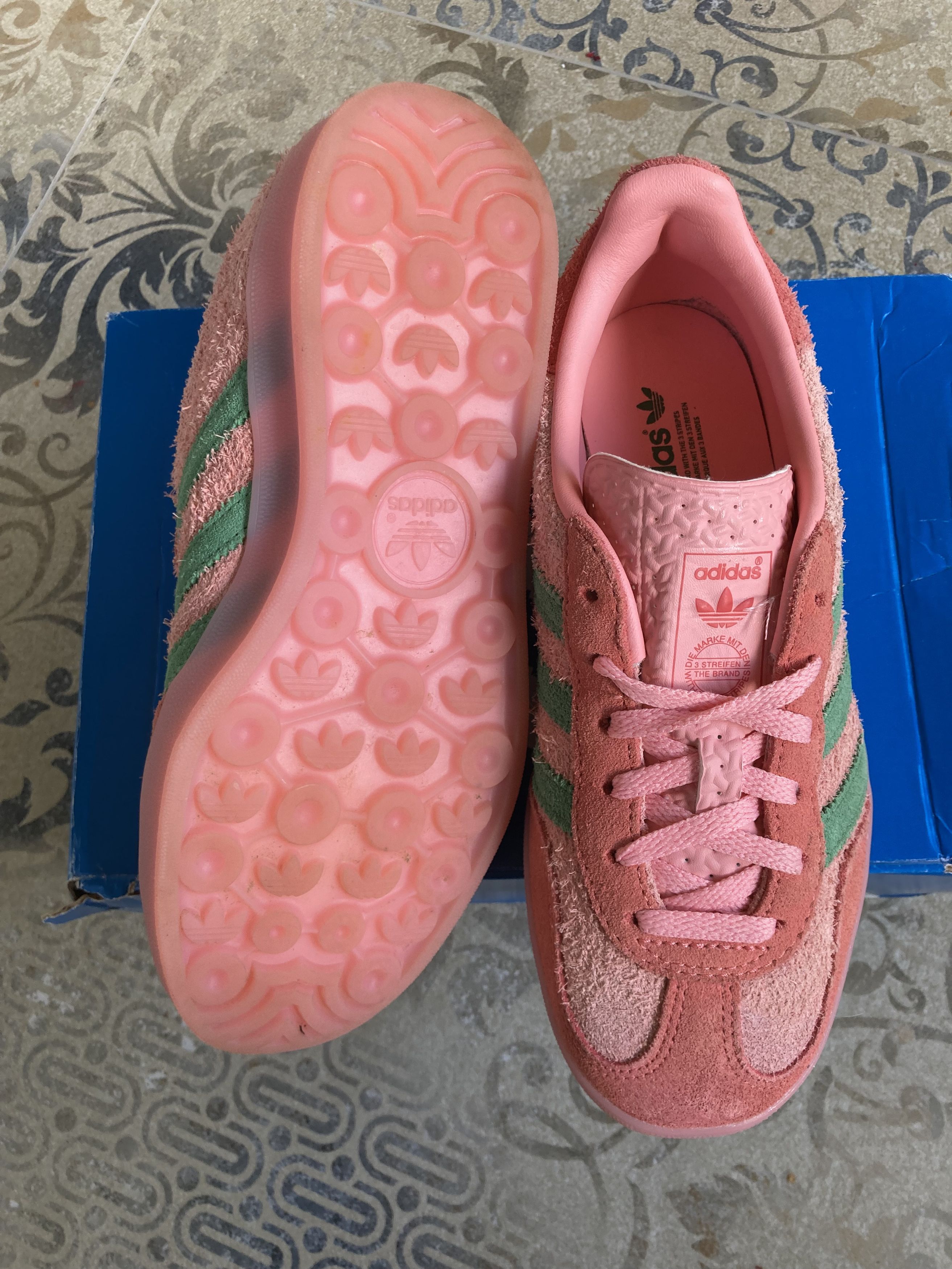 Adidas Adidas gazelle indoor semi pink preloved US 5 EU 36 Size US 5 / IT 35 - 2 Thumbnail