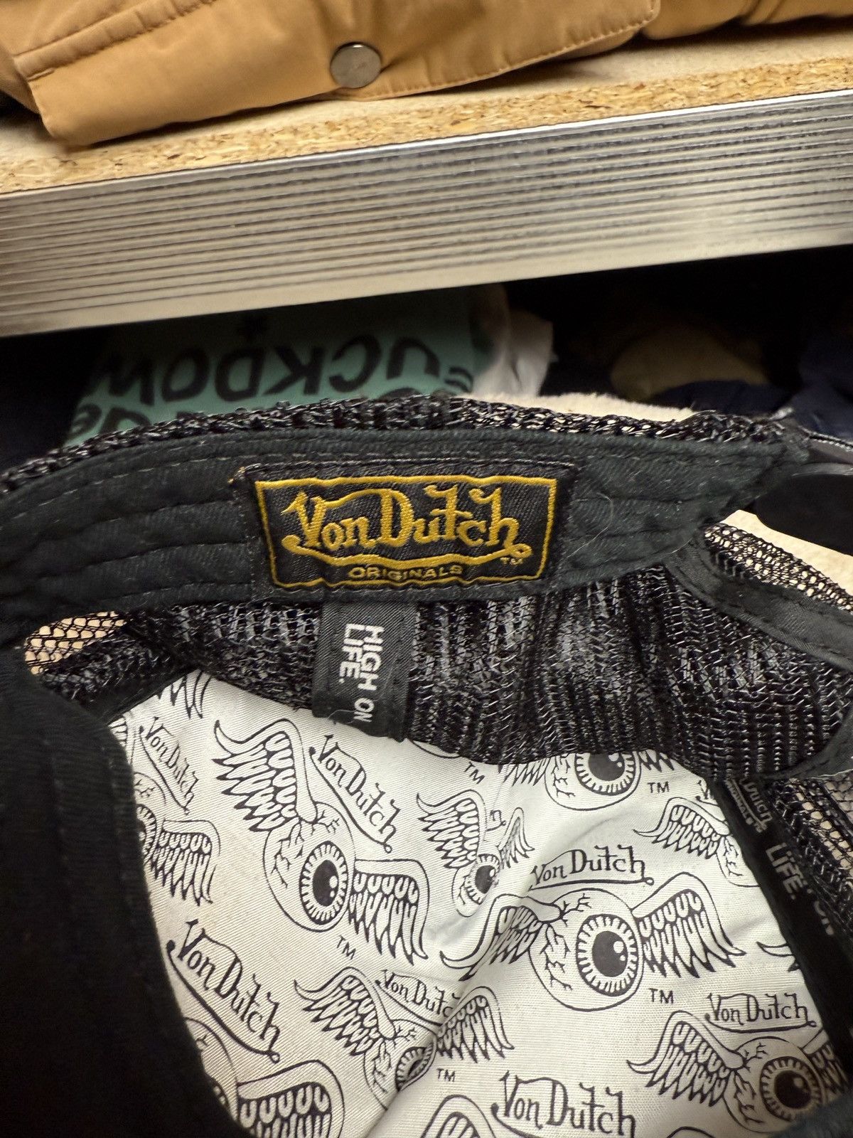 Von Dutch Vintage 90s Von Dutch Cap / Von Dutch Hat / Sq Size ONE SIZE - 8 Thumbnail