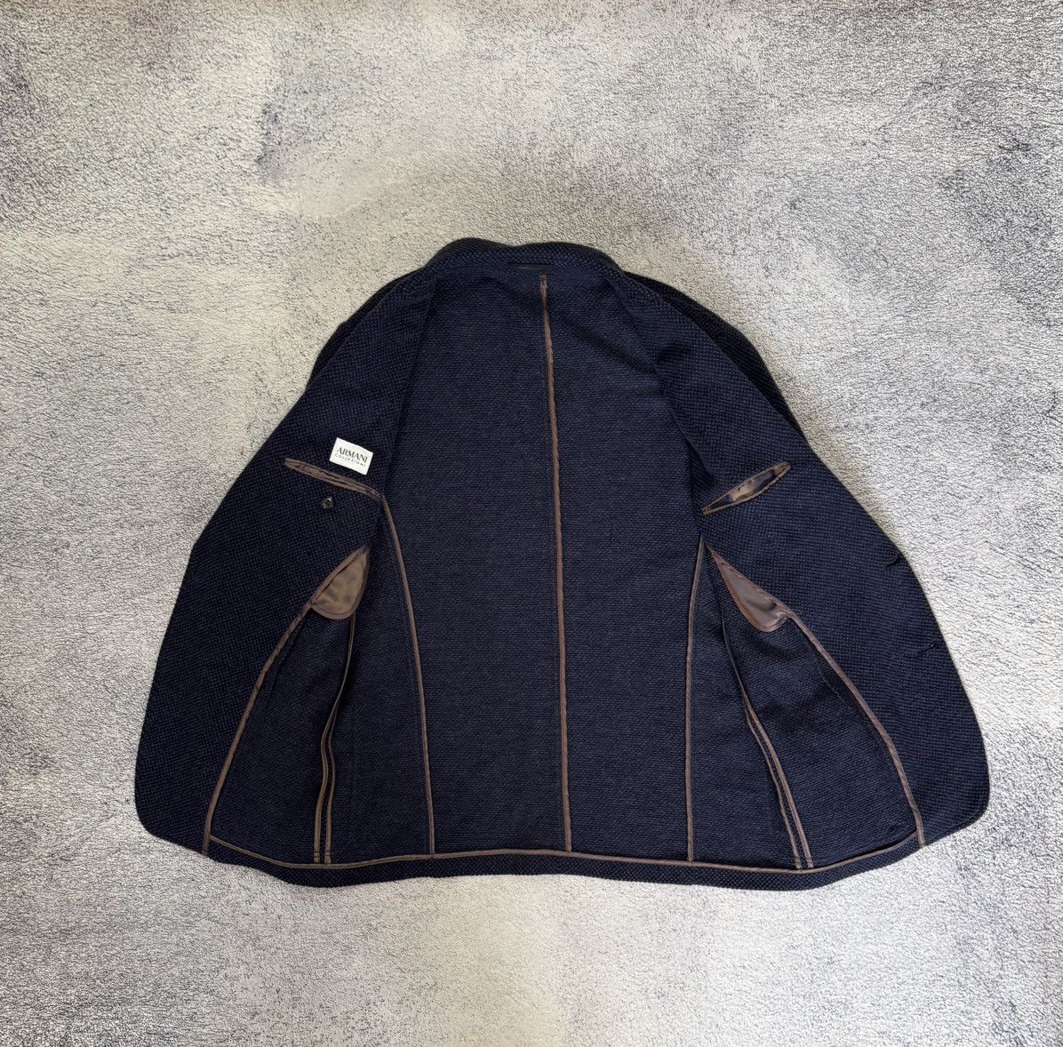 Armani Collezioni Armani Collezioni Blazer Patch Pocket Sport Coat EU52 US41 Size 42R - 7 Thumbnail