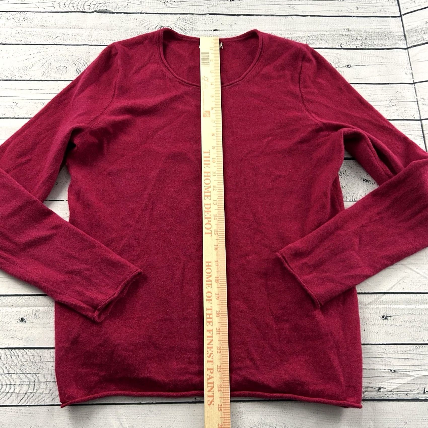 Vintage Sundance Pullover 100% Cashmere Sweater Women's Large Pink Knit Sleeve Ladies L Pink Sweater Womens Size L / US 10 / IT 46 - 3 Thumbnail