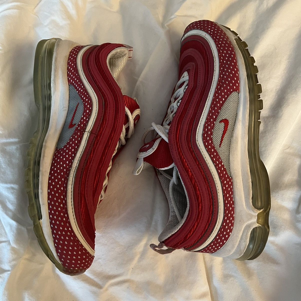 image of Nike Air Max 97 Valentines Day 2006 Shoes in Red, Women's