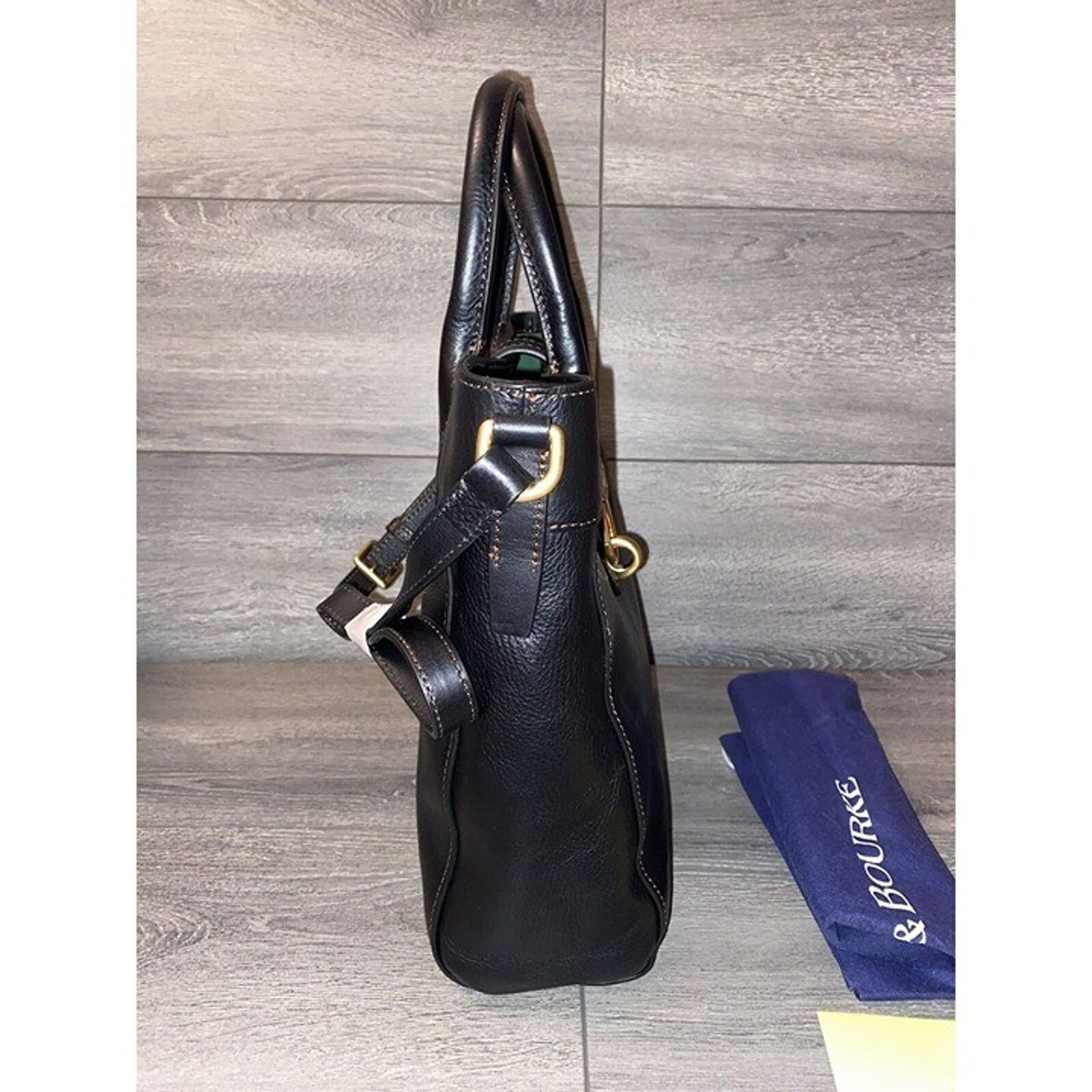 Dooney & Bourke Dooney & Bourke Florentine Leatheh black/black bag B000547 Size ONE SIZE - 2 Thumbnail