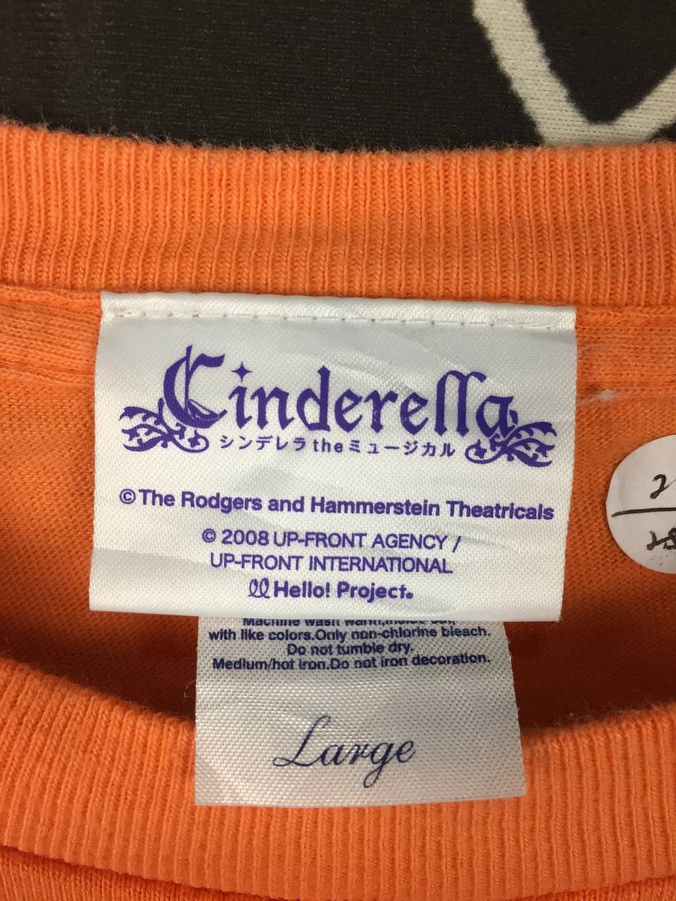 Band Tees Eri Kamei Morning Musume 2008 Cinderella Musical Promo Tee Size US L / EU 52-54 / 3 - 17 Thumbnail