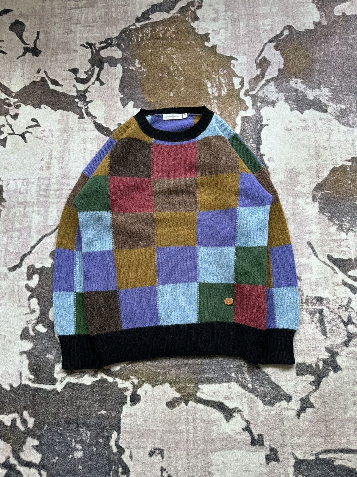 Valentino 80’s Valentino Garavani Uomo wool mohair knit jumper Size US M / EU 48-50 / 2 - 1 Thumbnail