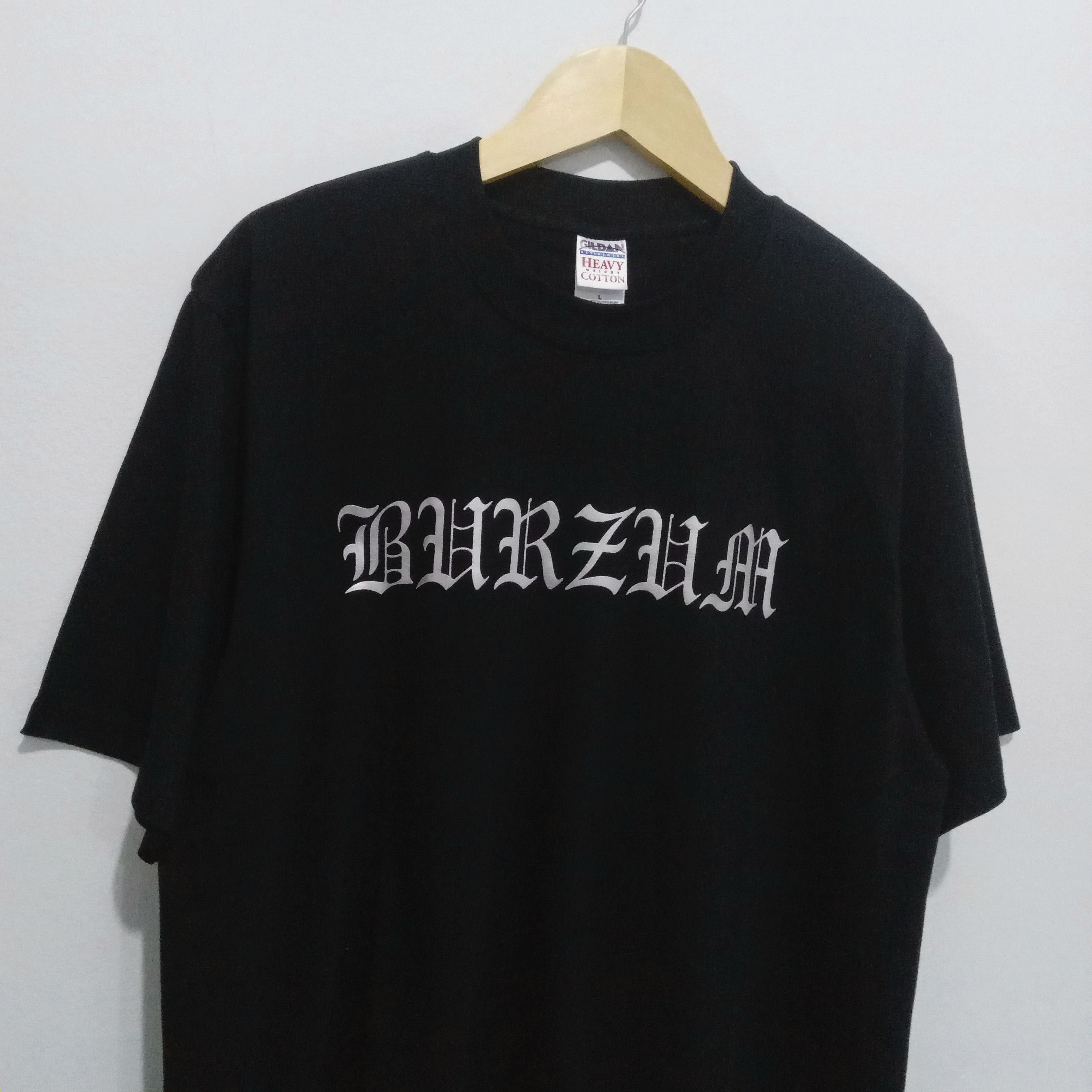 Band Tees BURZUM logo Misanthropy Records Size US L / EU 52-54 / 3 - 2 Thumbnail