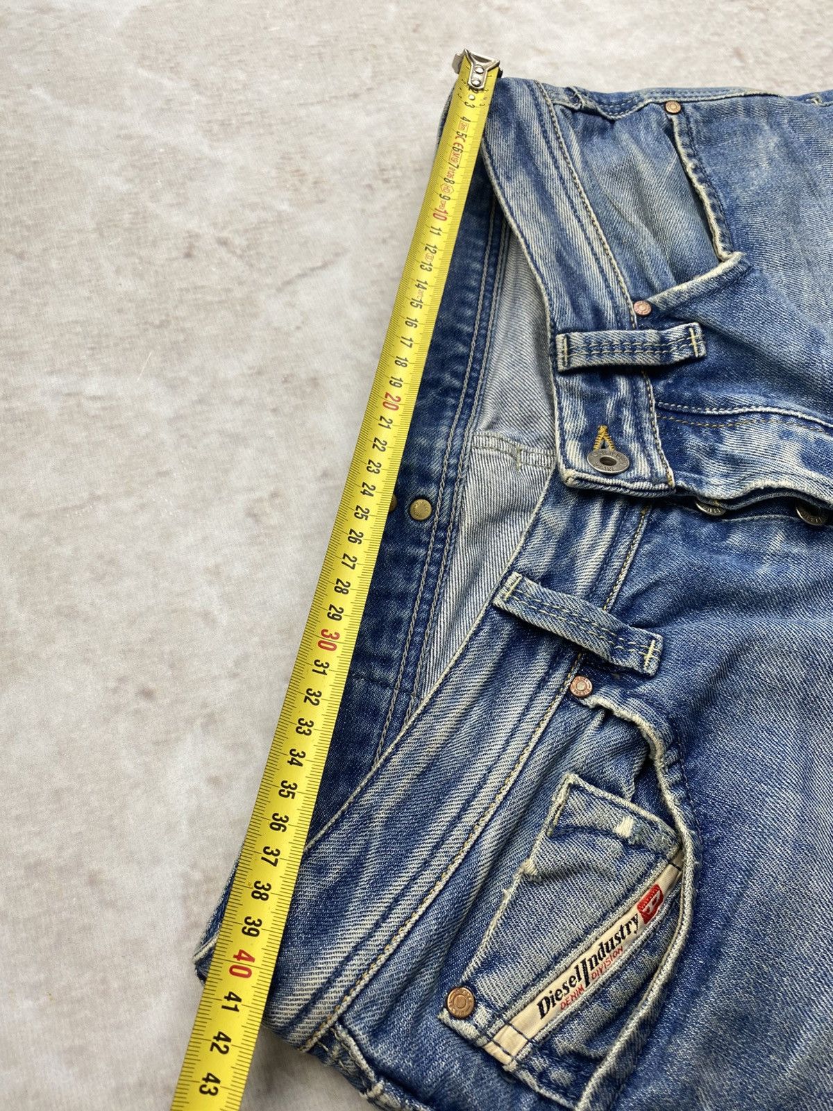 Diesel Vintage Diesel Y2K Faded Flared Jeans Denim Pants Rare Size US 34 / EU 50 - 11 Thumbnail