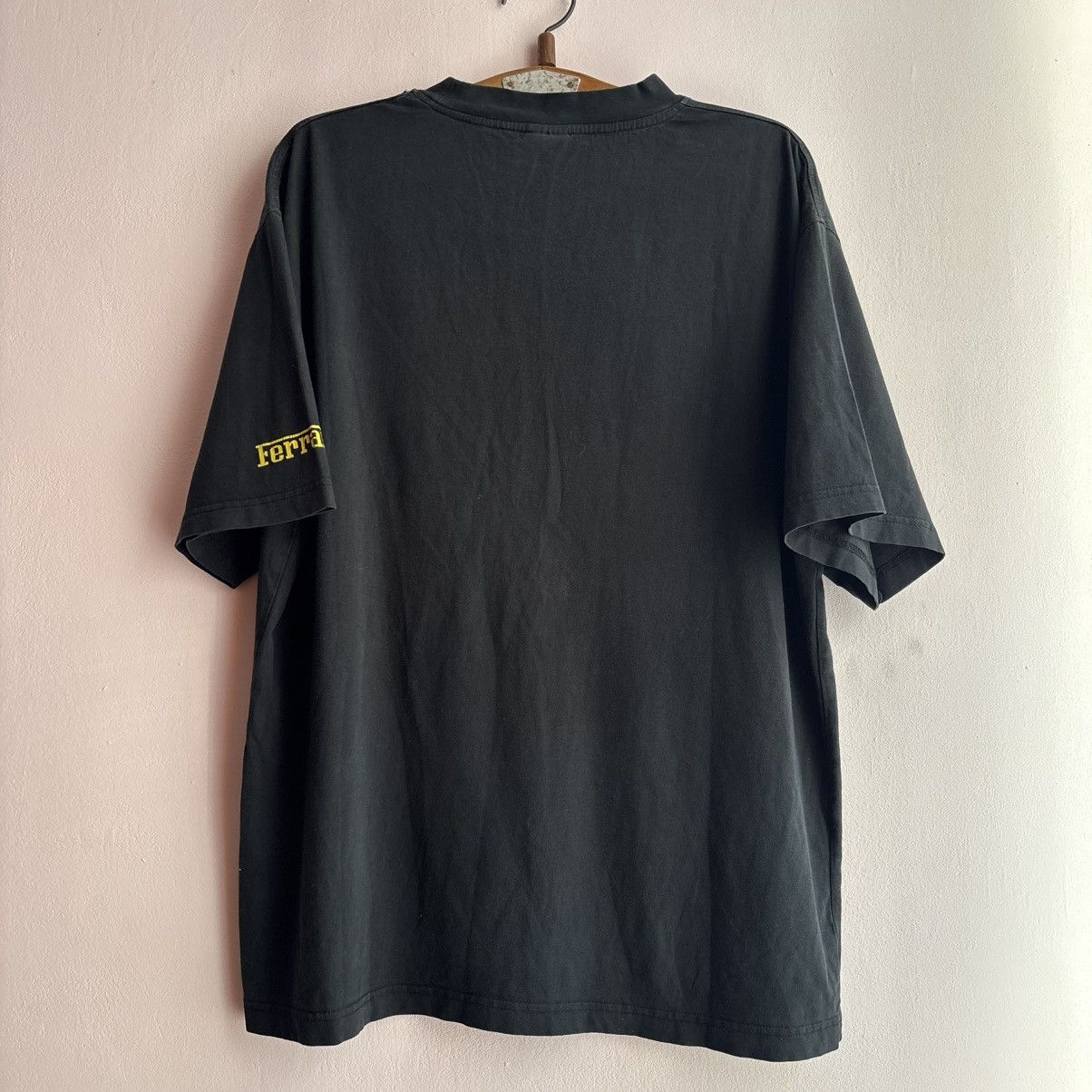 Ferrari Vintage 90’s Faded and Distressed Ferrari T-Shirt ERD Grunge Size US XL / EU 56 / 4 - 2 Thumbnail