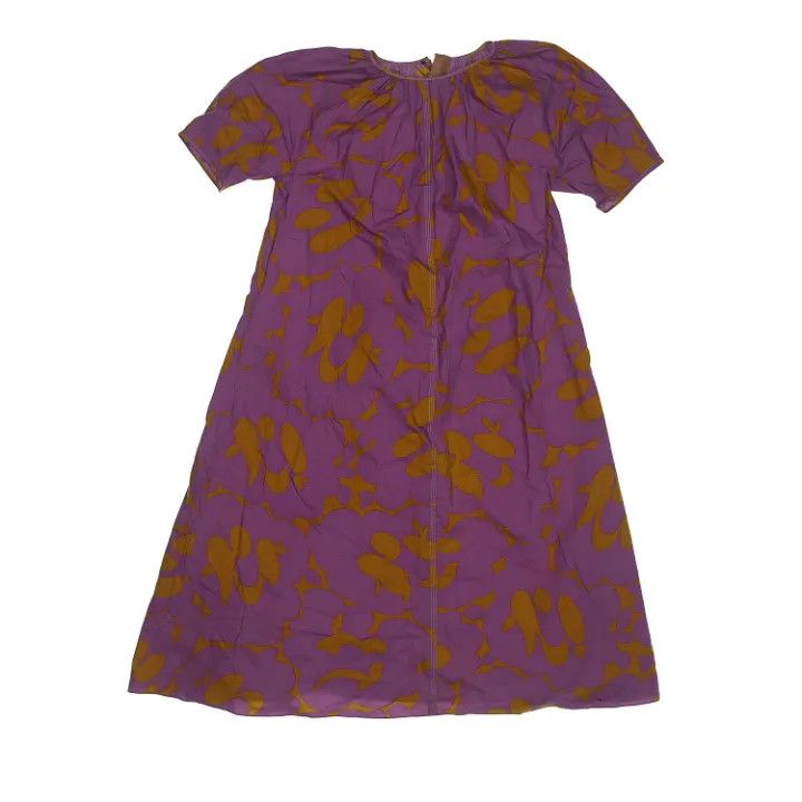 Marni Marni Floral Zip Back Short Sleeve Dress Size US 38 / EU 54 - 1 Thumbnail