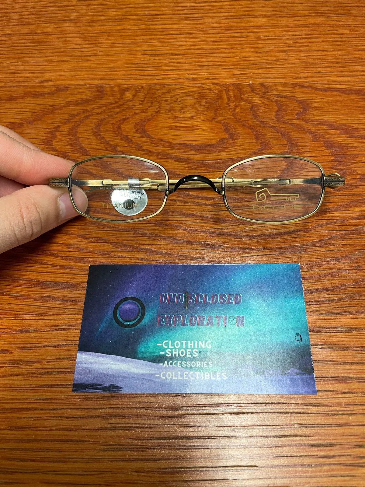 Other Vintage I - Clue IC titanium M14B glasses Size ONE SIZE - 1 Thumbnail