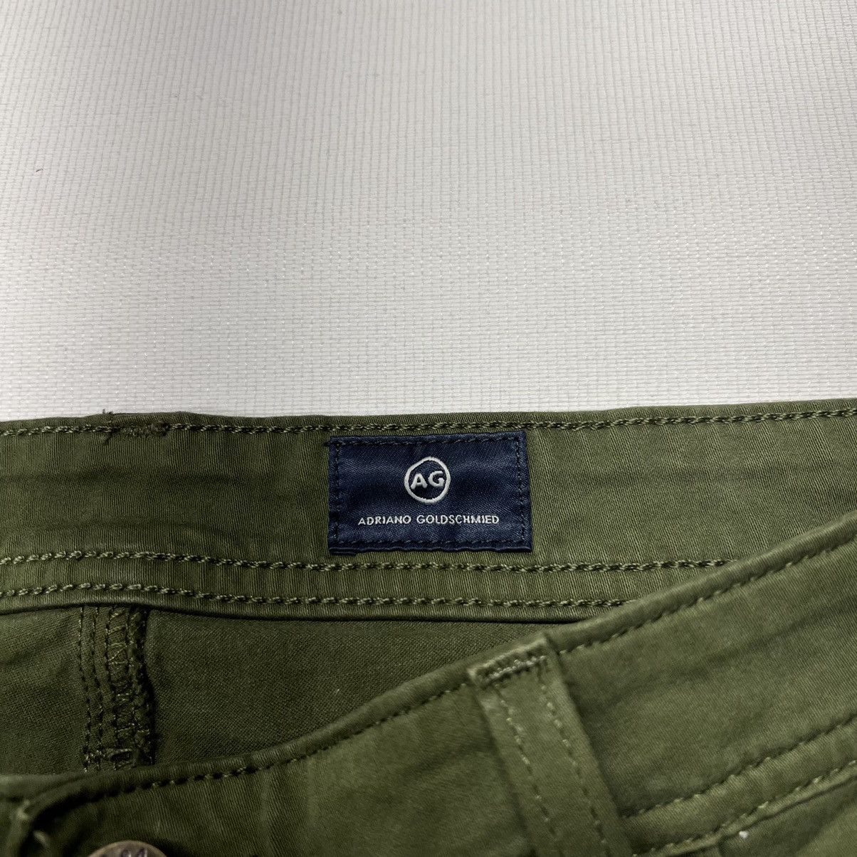 AG Adriano Goldschmied AG Adriano Goldschmied Pants Green The Graduate Tailored Leg Size US 33 - 9 Thumbnail