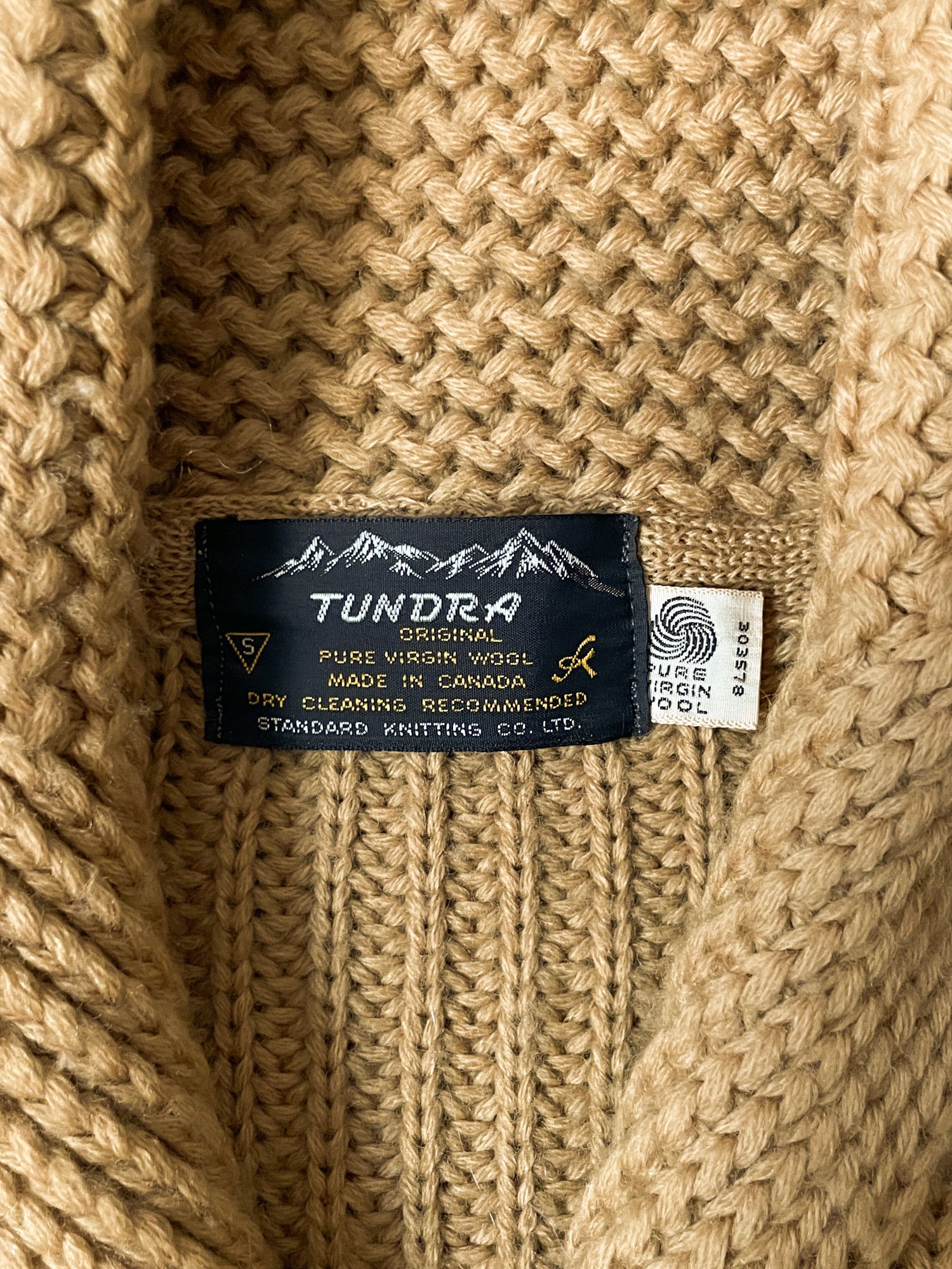 Vintage 70s Mustard Wool 'GOAT' Cowichan Jacket Size US S / EU 44-46 / 1 - 6 Thumbnail