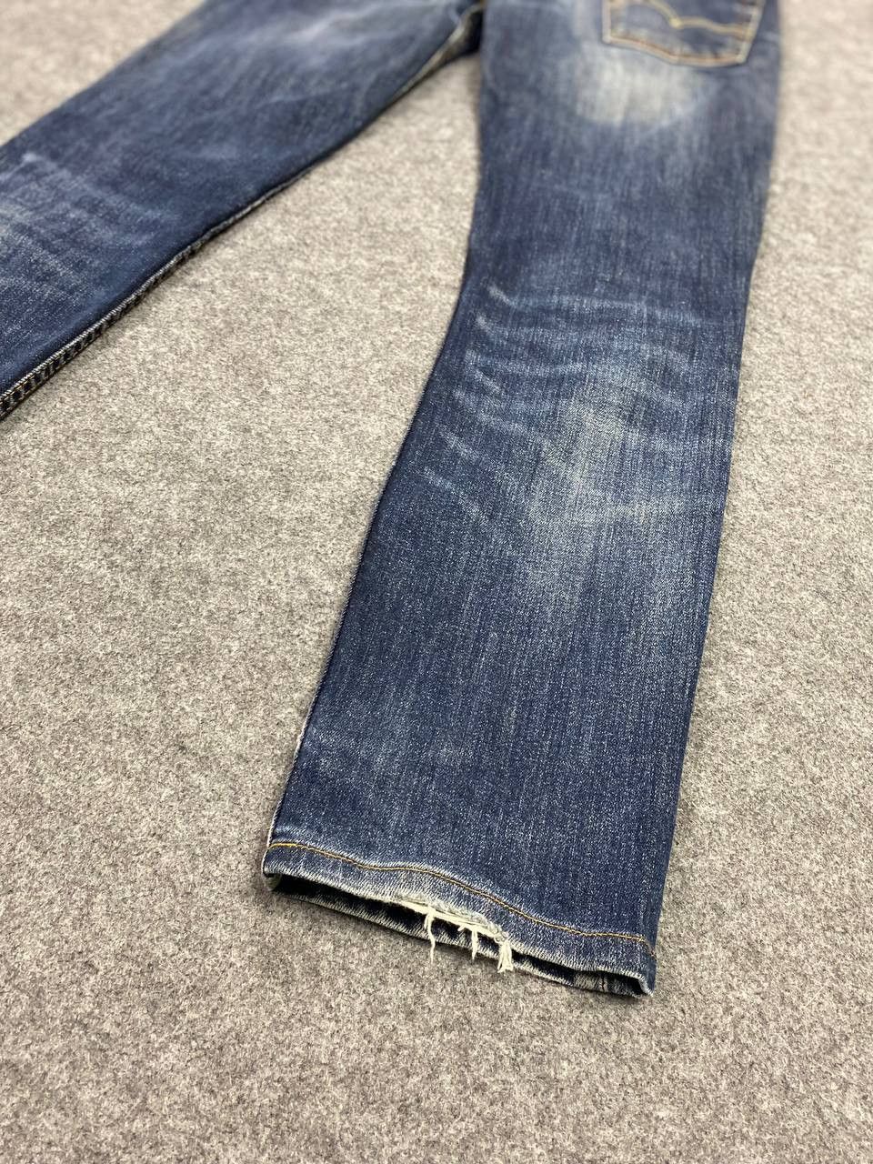Levi's levis 511 slim straight distressed denim nice design Size US 32 / EU 48 - 6 Thumbnail