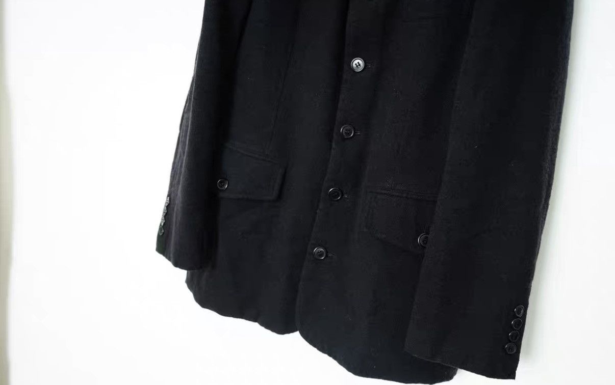 Comme des Garcons Comme des Garçons Wool Collarless Jacket Size US S / EU 44-46 / 1 - 5 Thumbnail