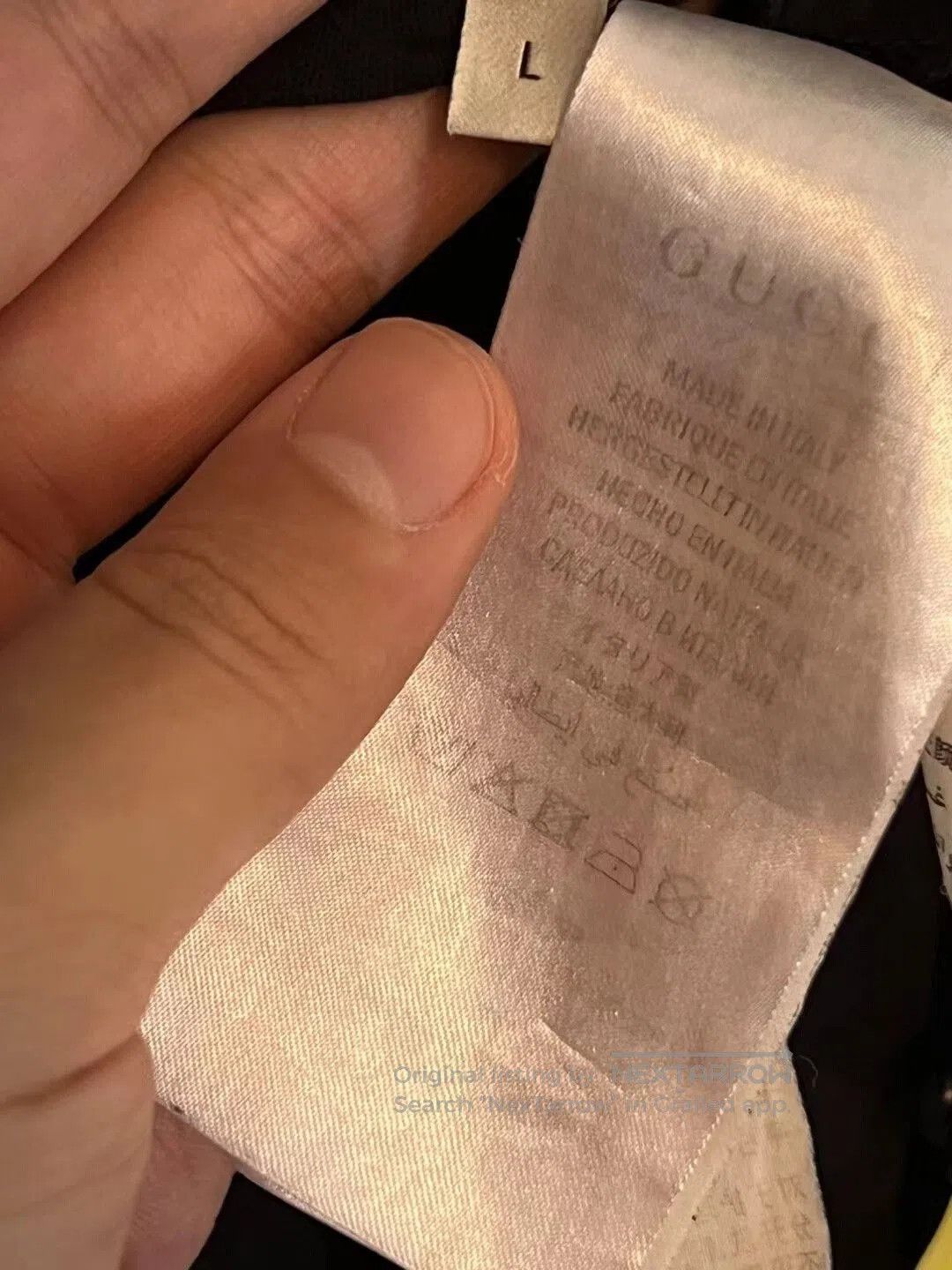 Gucci black gucci short sleeve t. Size US L / EU 52-54 / 3 - 3 Thumbnail