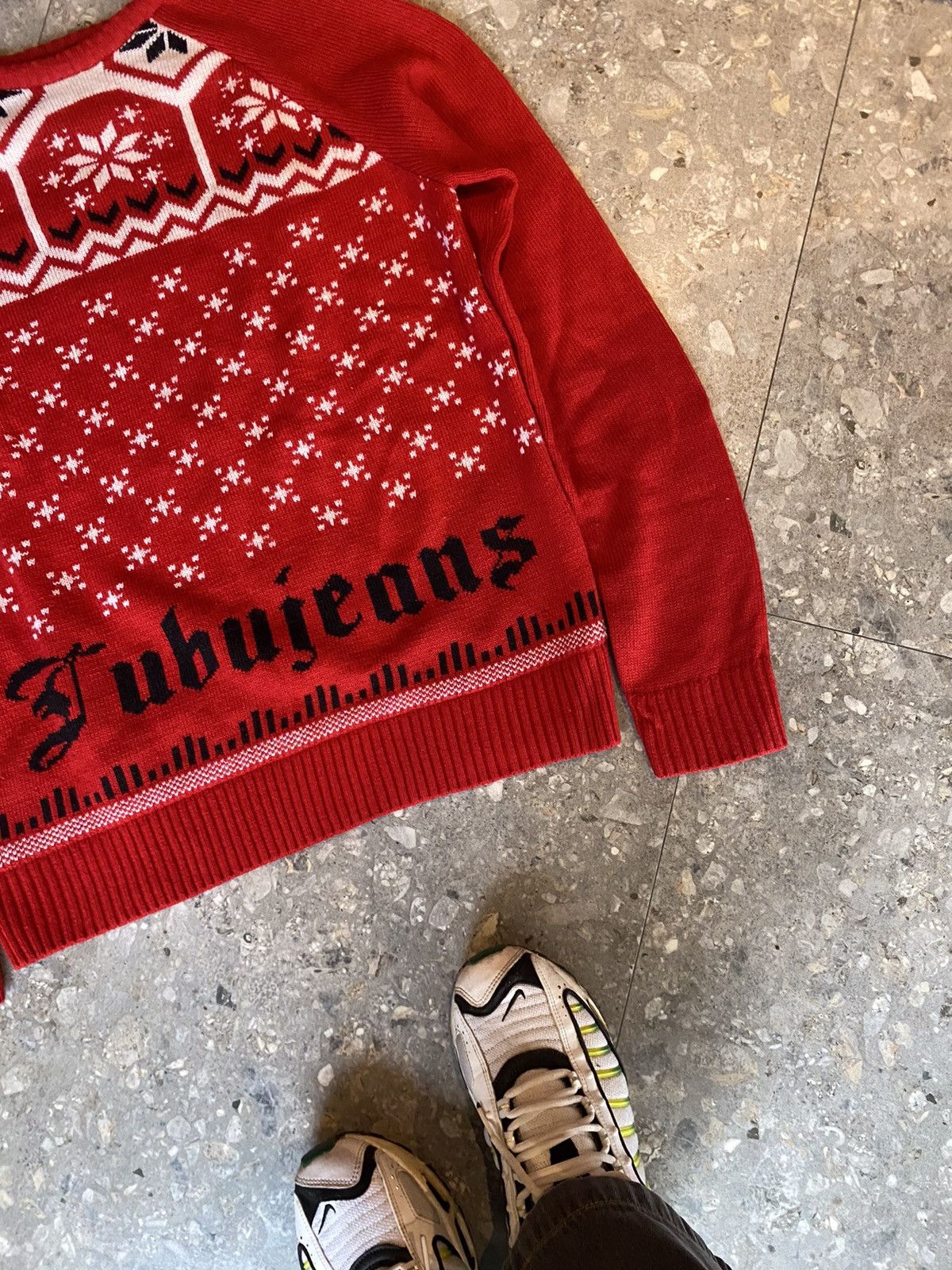 Fubu × Vintage 💥Rare💥Fubu Spell Out Knitwear Size US L / EU 52-54 / 3 - 5 Thumbnail