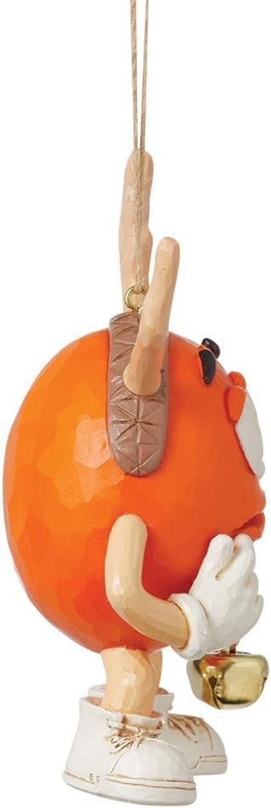 Designer M&M's Orange Character Dressed as Reindeer Hanging Ornament Size ONE SIZE - 4 Thumbnail