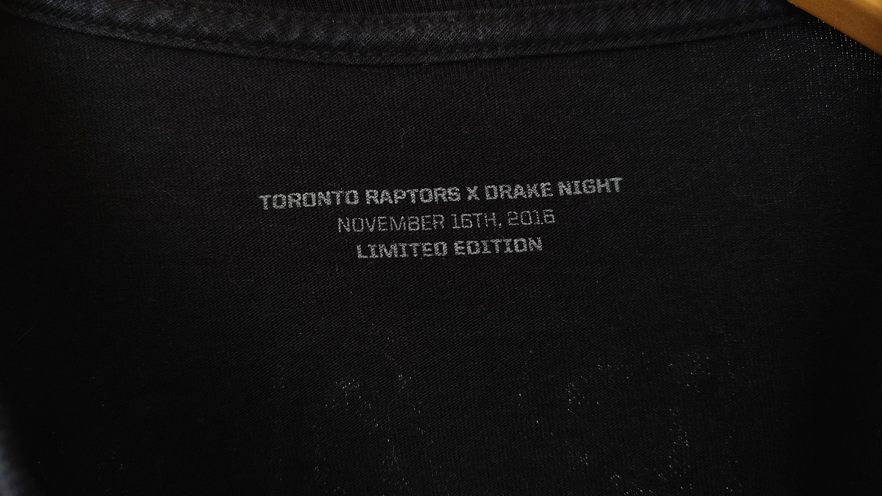 Drake Drake Night Toronto Raptors Limited OVO NBA 2016 Longsleeve Size US L / EU 52-54 / 3 - 6 Thumbnail