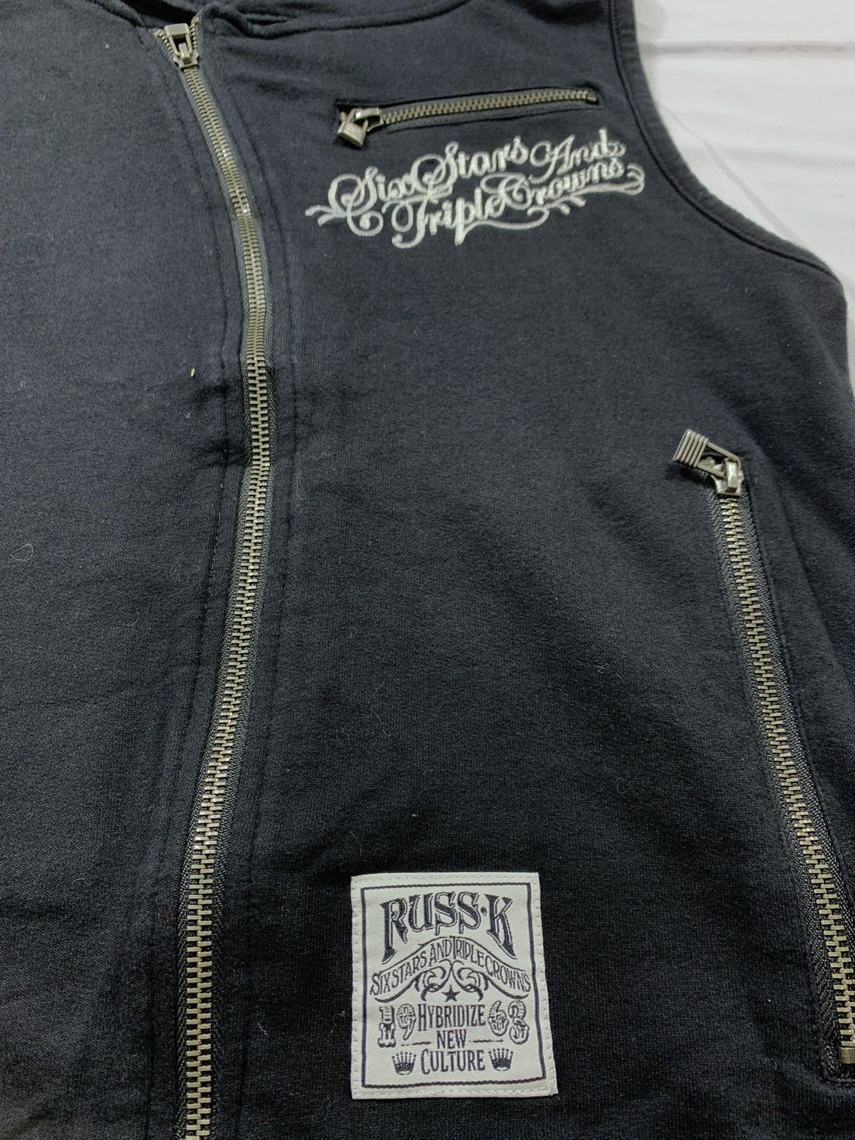 Isamu Katayama Backlash Japanese Russ.K Seditionaries Punk Y2k Zip up Hoodie Size US M / EU 48-50 / 2 - 6 Thumbnail
