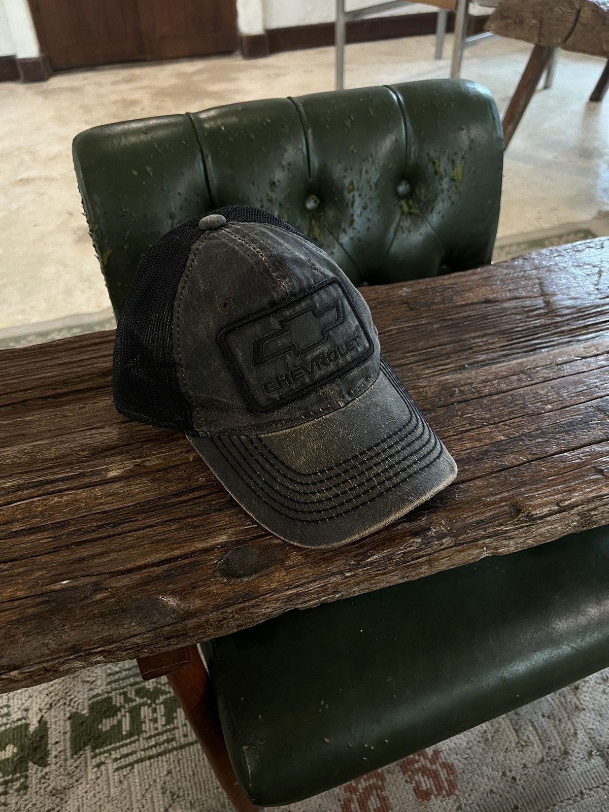 Vintage Swag! Vintage Chevrolet Tracker Hat Size ONE SIZE - 3 Thumbnail