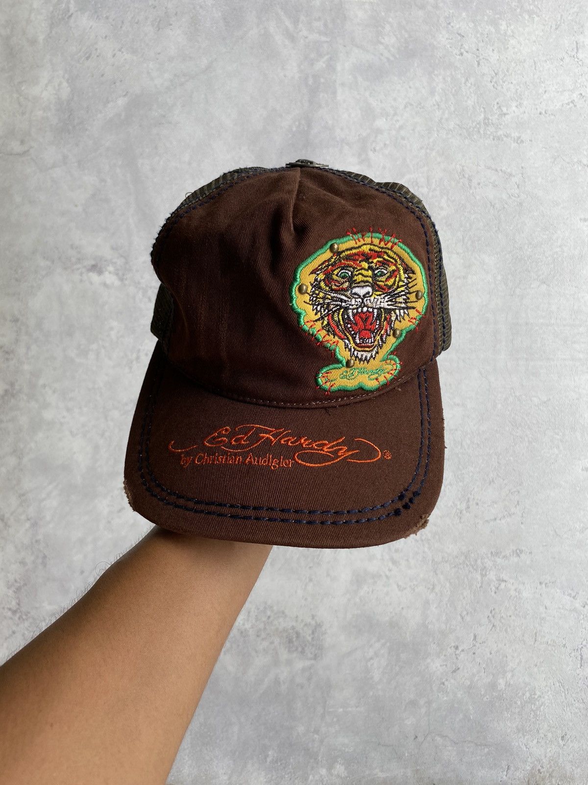 Ed Hardy × Streetwear × Vintage Rare Vintage Cap Ed Hardy