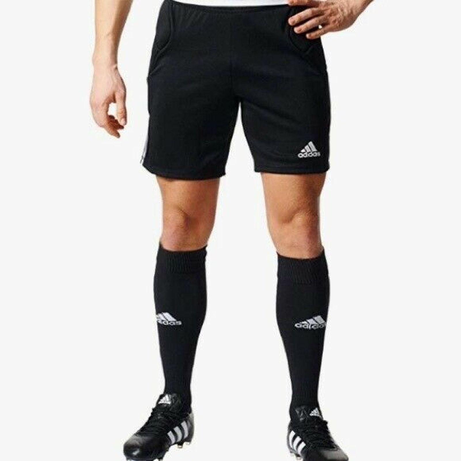 Adidas adidas TIERRO Mens Small Padded Goalkeeper Soccer Shorts NWT Size US 28 / EU 44 - 1 Thumbnail