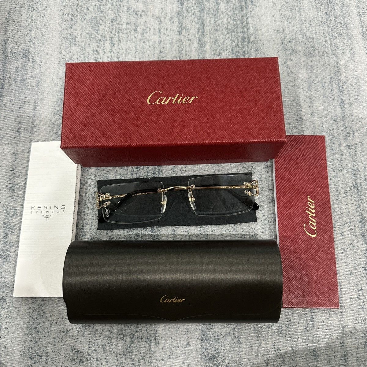 Cartier CARTIER CT0488O 001 EYEGLASSES Size ONE SIZE - 2 Thumbnail