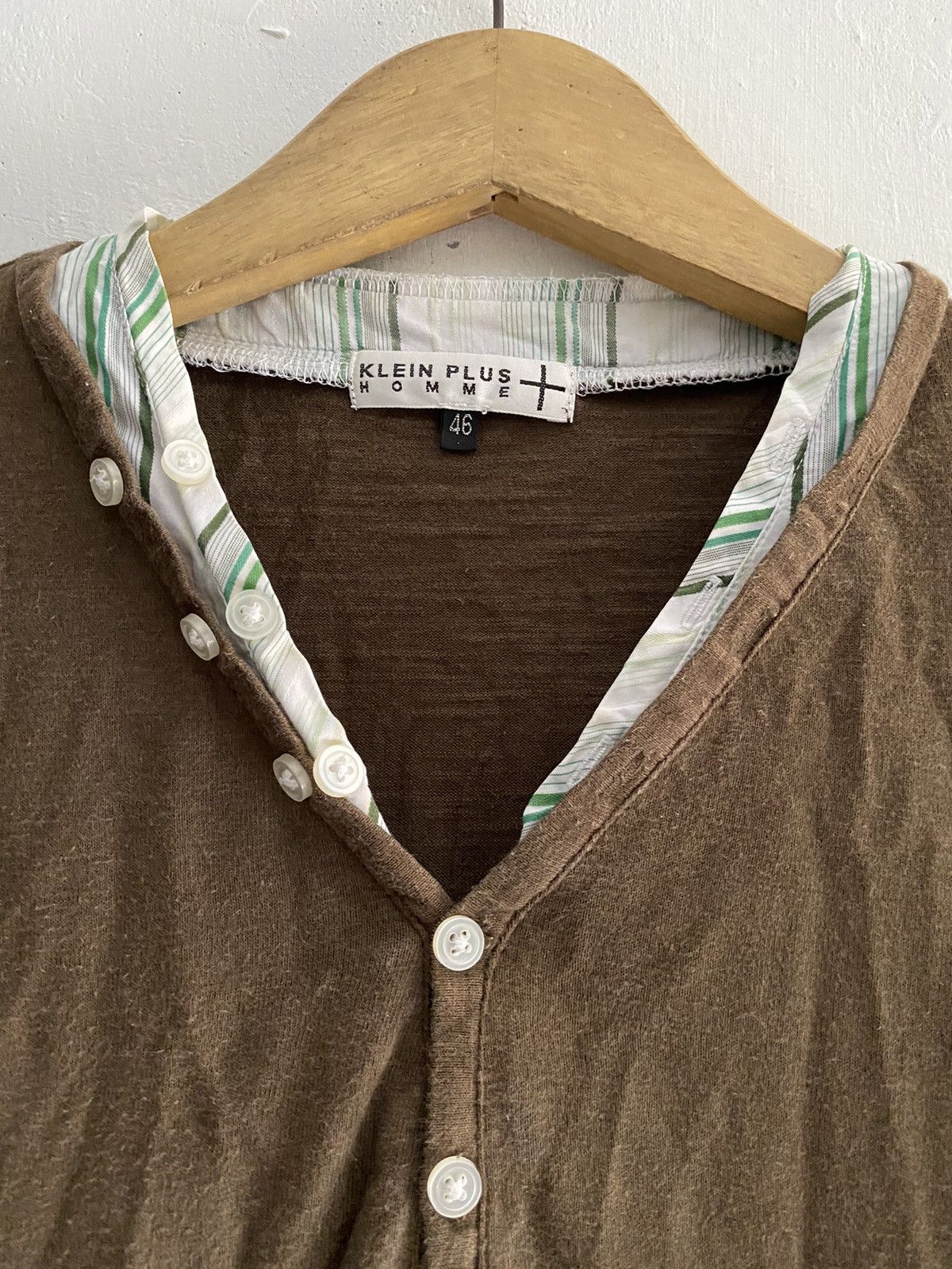 If Six Was Nine × Japanese Brand × Le Grande Bleu (L.G.B.) 2000s Klein plus homme tshirt Size US M / EU 48-50 / 2 - 4 Thumbnail