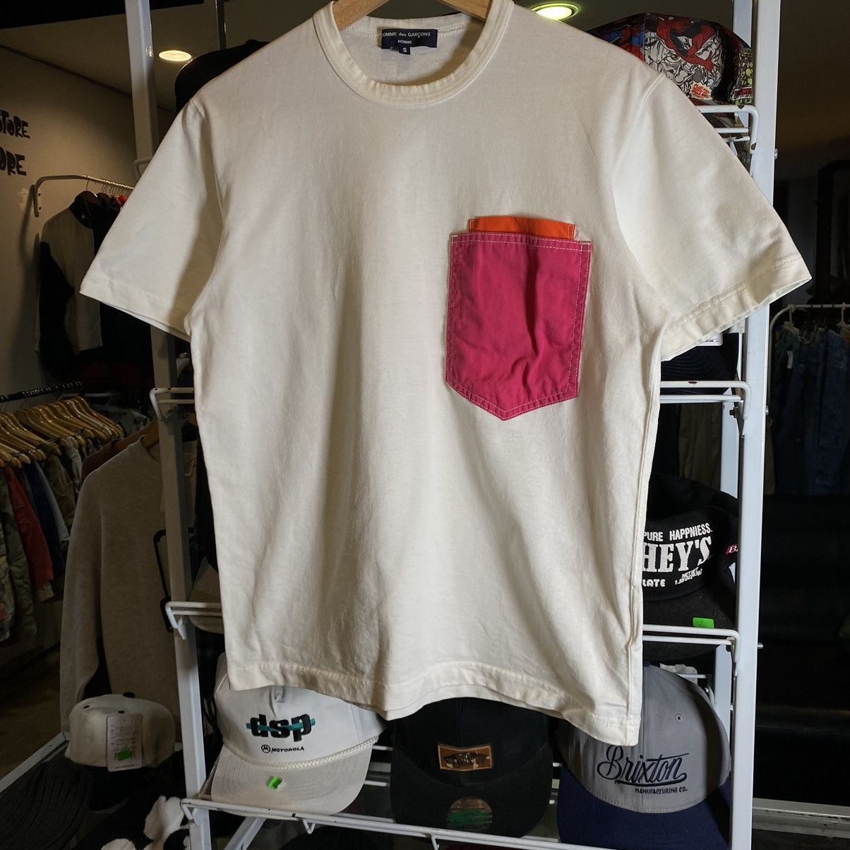 Comme des Garcons Homme Comme des Garcons Homme AD2015 Double Pocket Tee Size US S / EU 44-46 / 1 - 4 Thumbnail