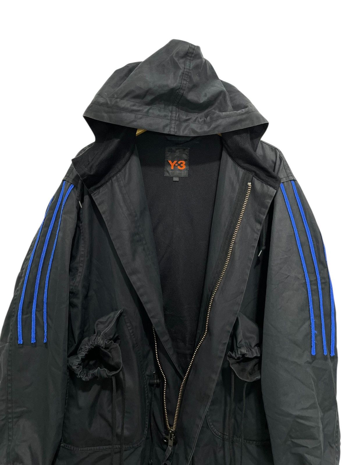 Y-3 VERY RARE - ADIDAS Y-3 Yohji Yamamoto Egg Cell Pocket Parka Size US L / EU 52-54 / 3 - 2 Thumbnail