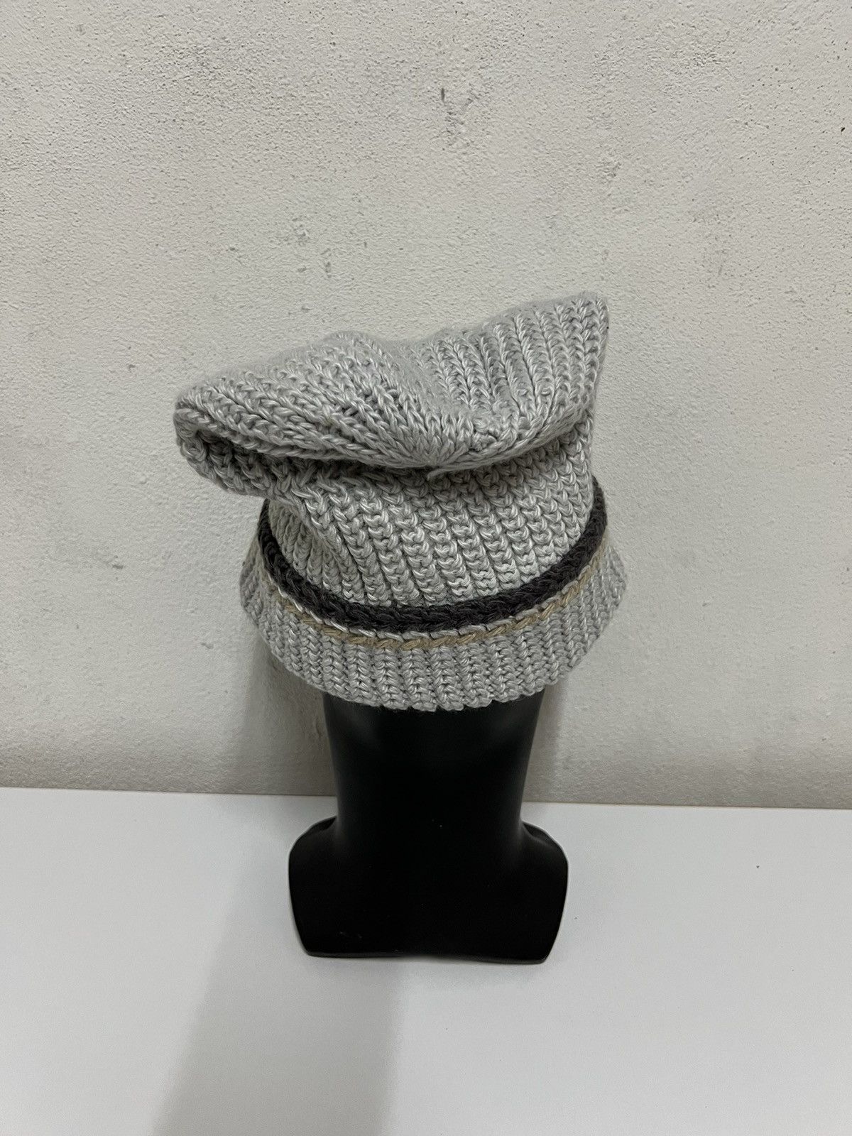 Ellesse Vintage Ellesse Crochet Beanie Hats Size ONE SIZE - 5 Thumbnail