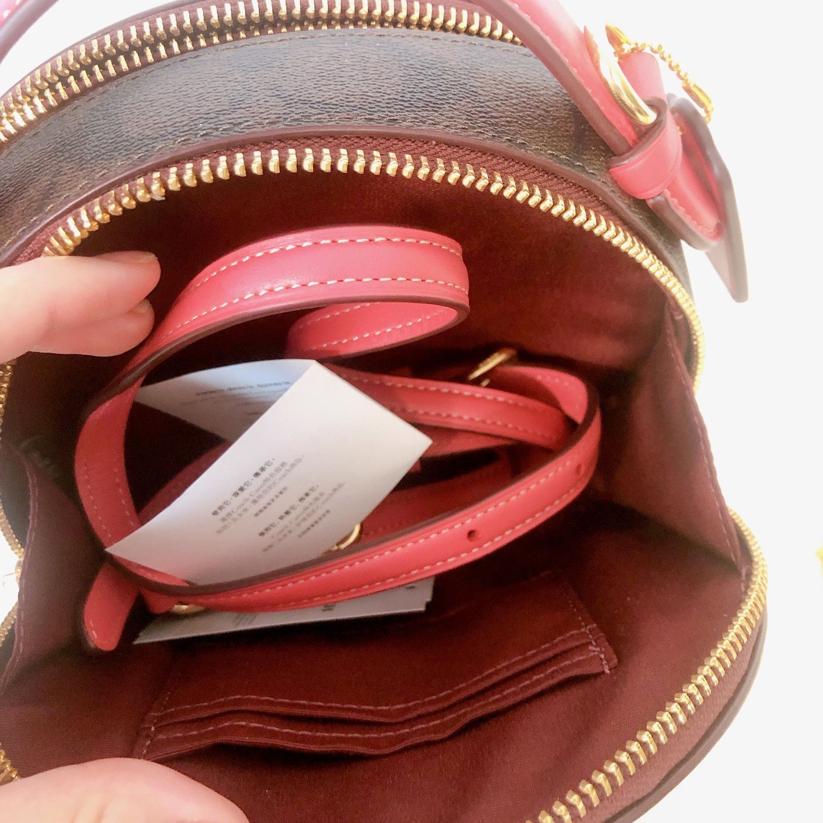 Coach Coach Canteen In Signature Canvas CB870 IM/Brown Size ONE SIZE - 4 Thumbnail